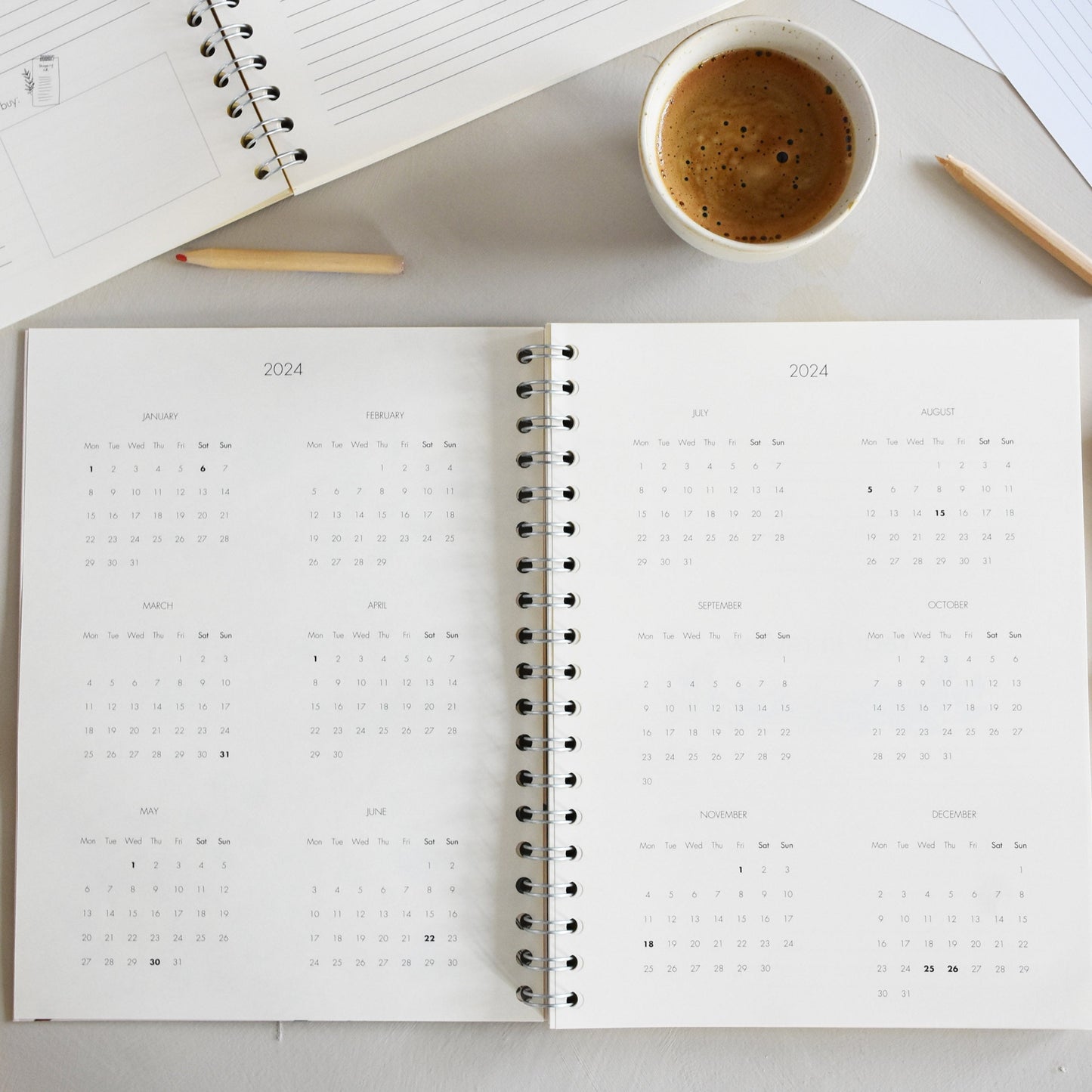 2024 Planner - Meadow