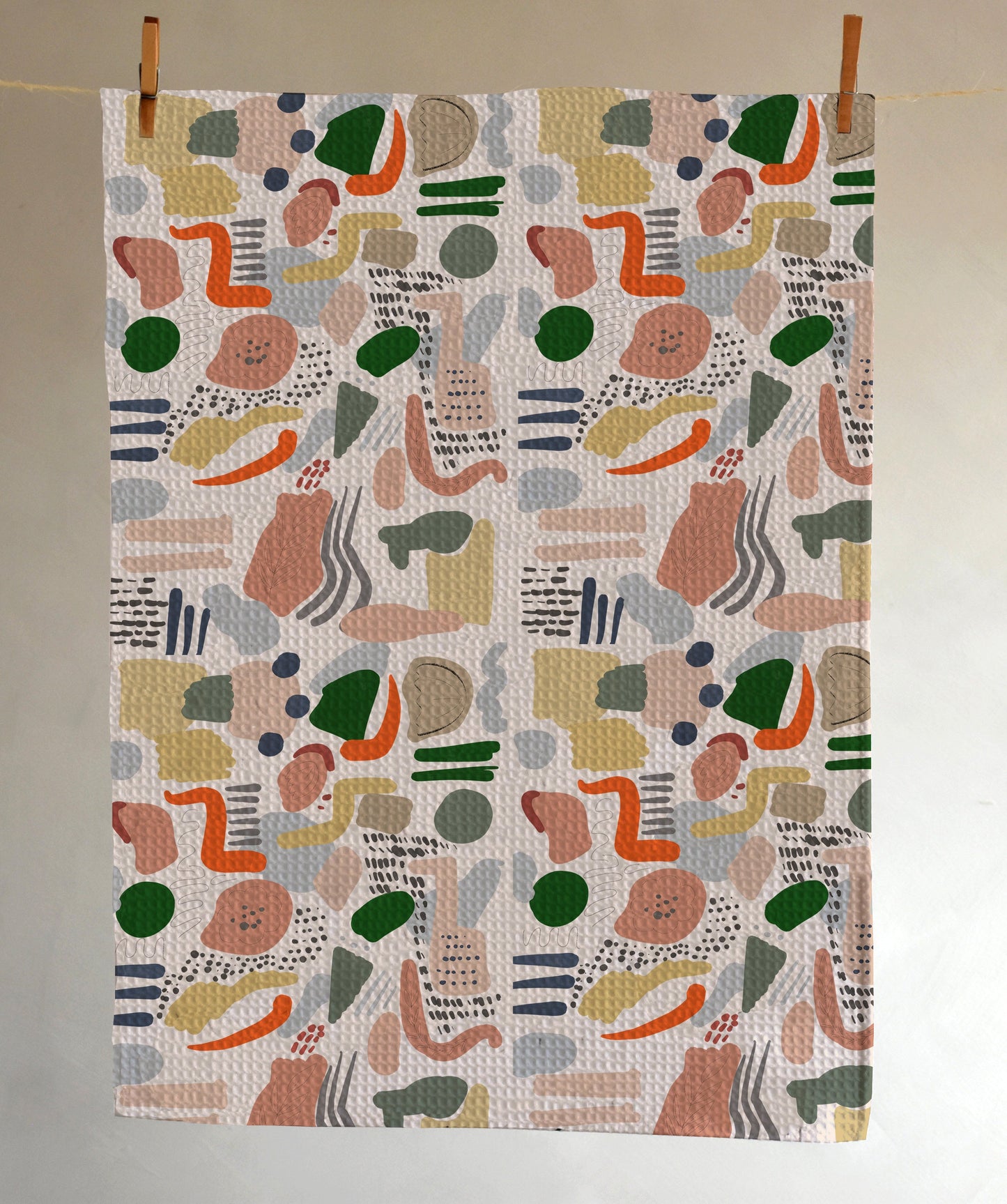Kitchen towel - Shapes