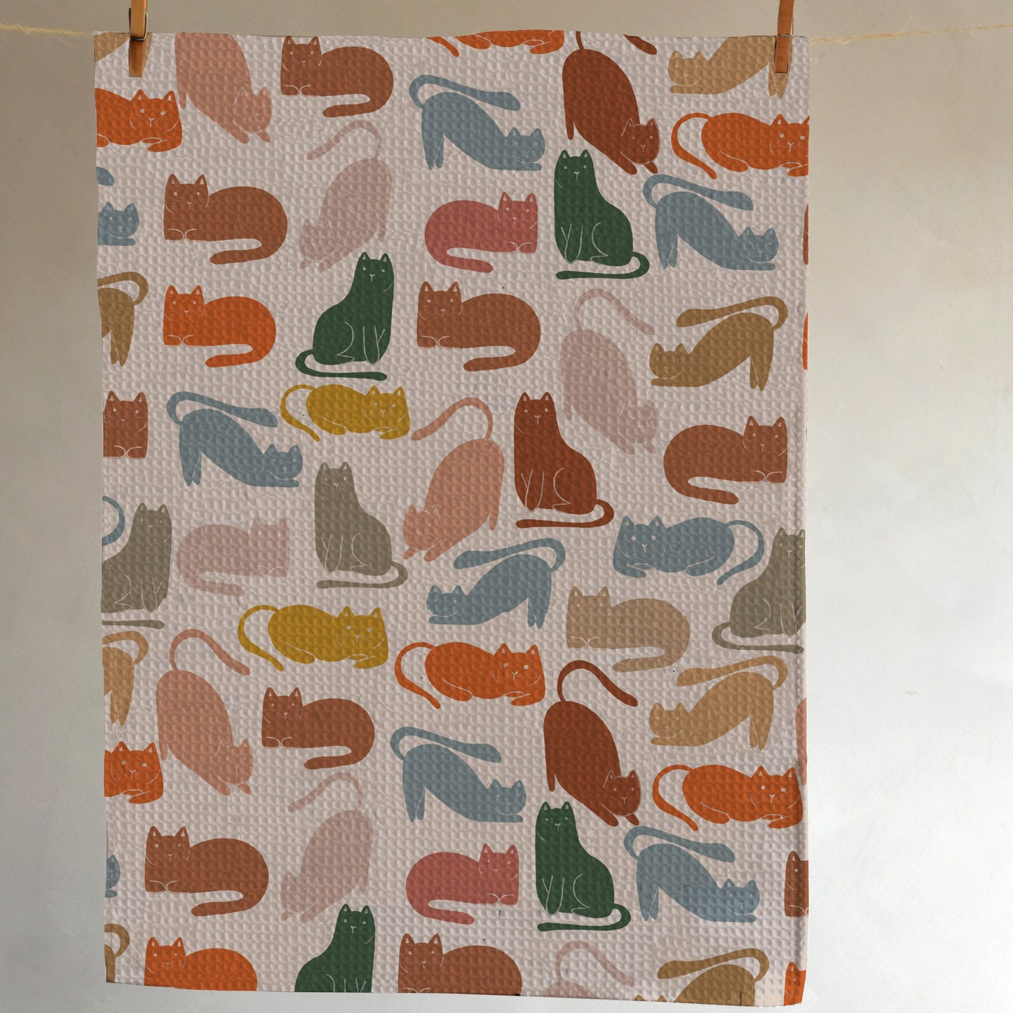 Kitchen towel - Cats