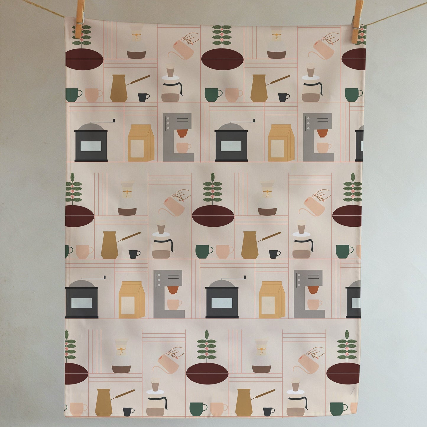 Kitchen towel - Coffee