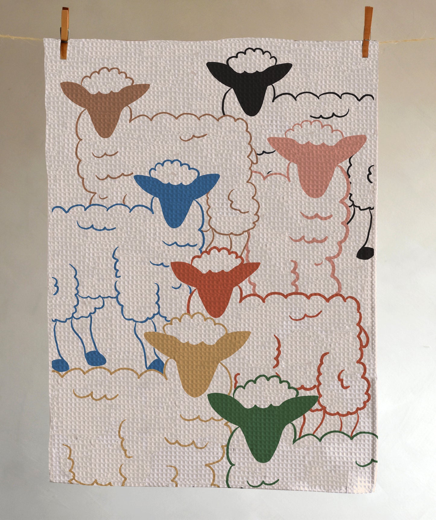 Kitchen towel - Sheep squad