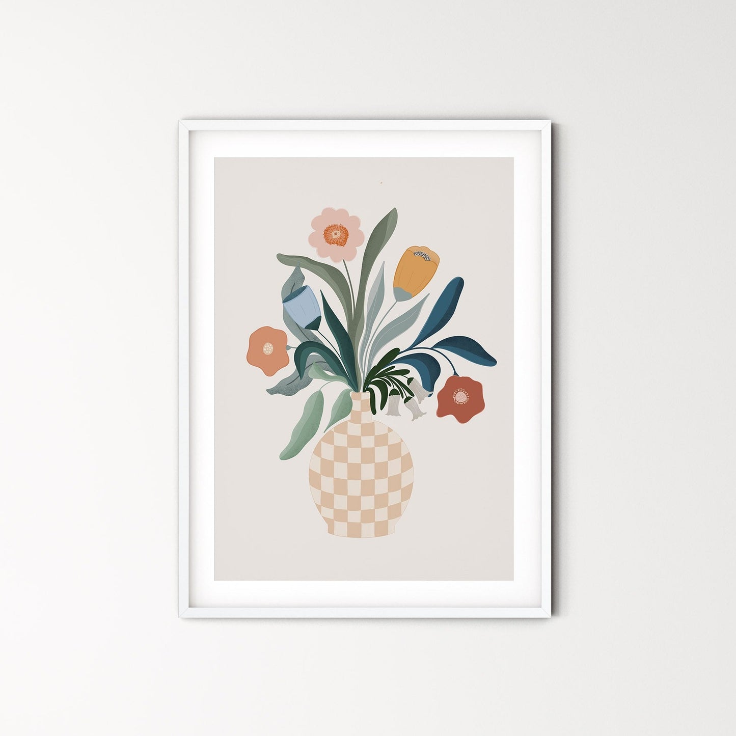 A vase with flowers