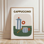 Cappuccino – Art print za ljubitelje kave
