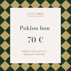 Poklon bon List Living - 70 €
