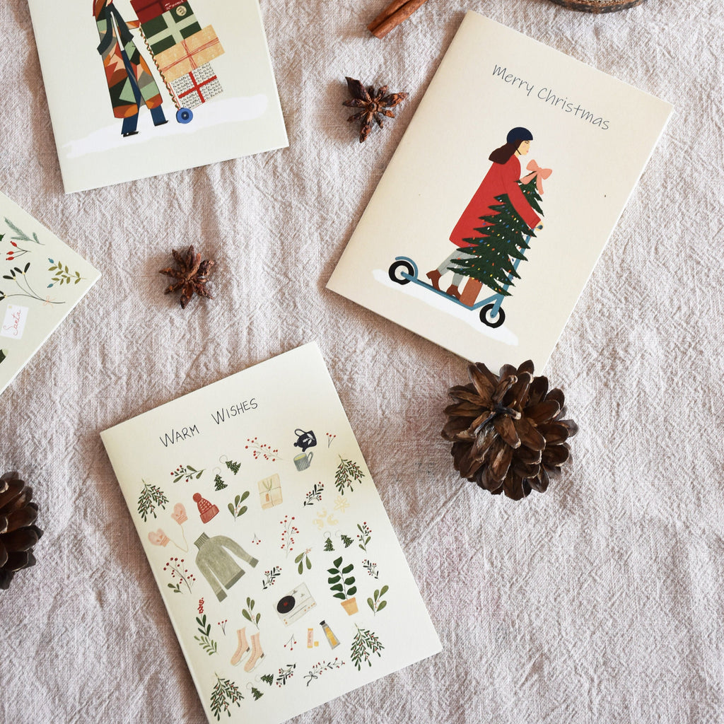 Greeting card -  Warm wishes