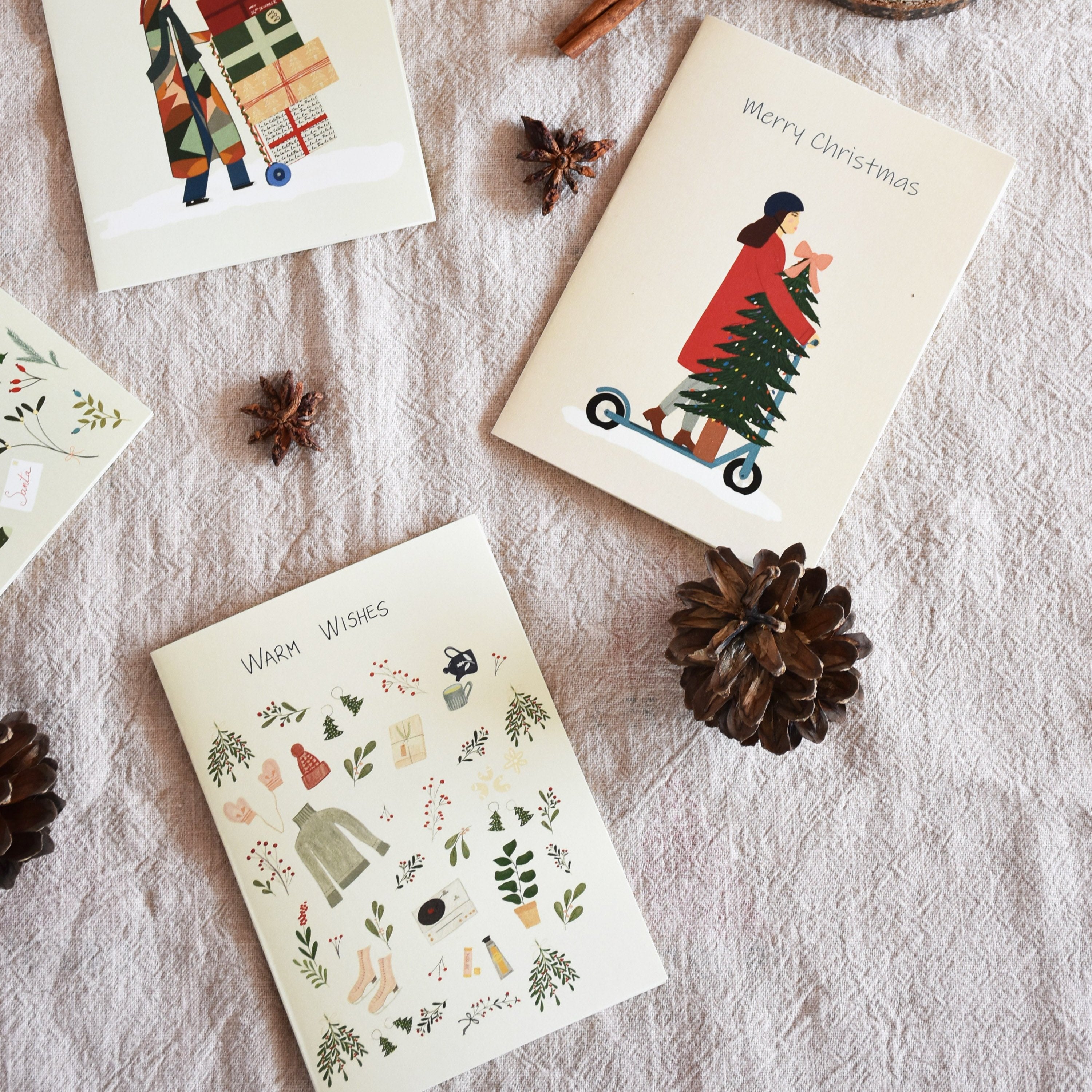 Greeting card -  Warm wishes