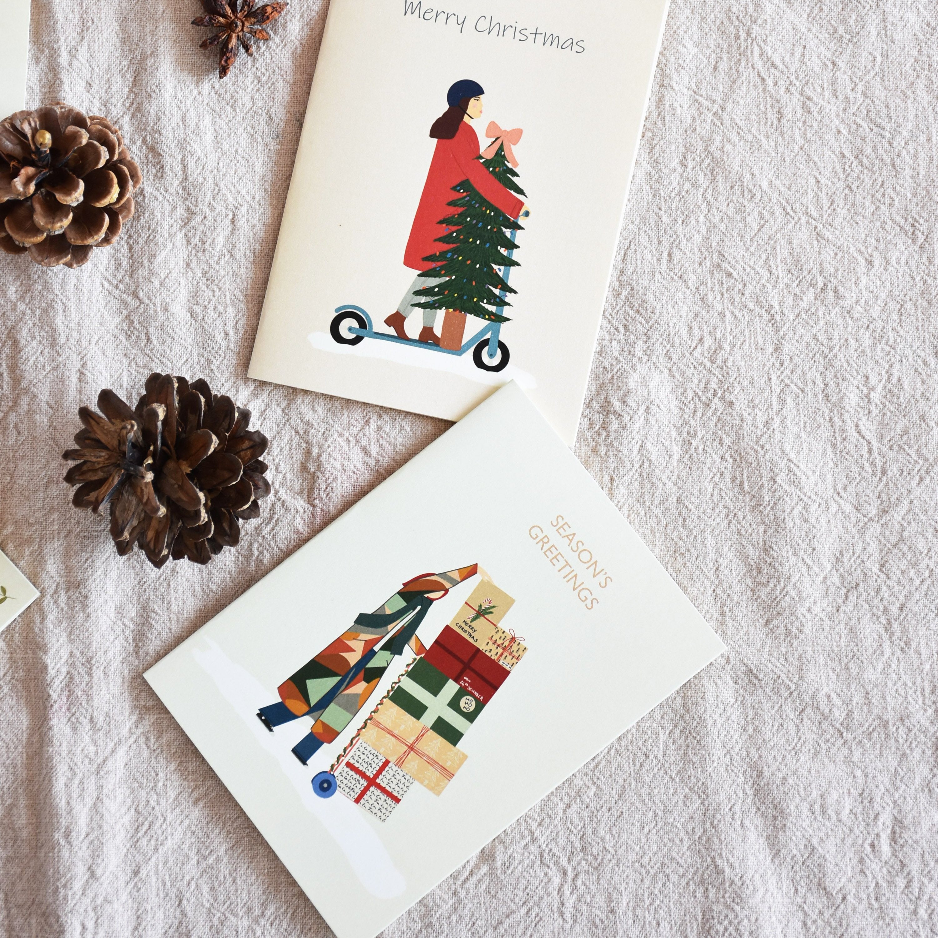 Season’s Greetings Card – Holiday Warmth and Joy