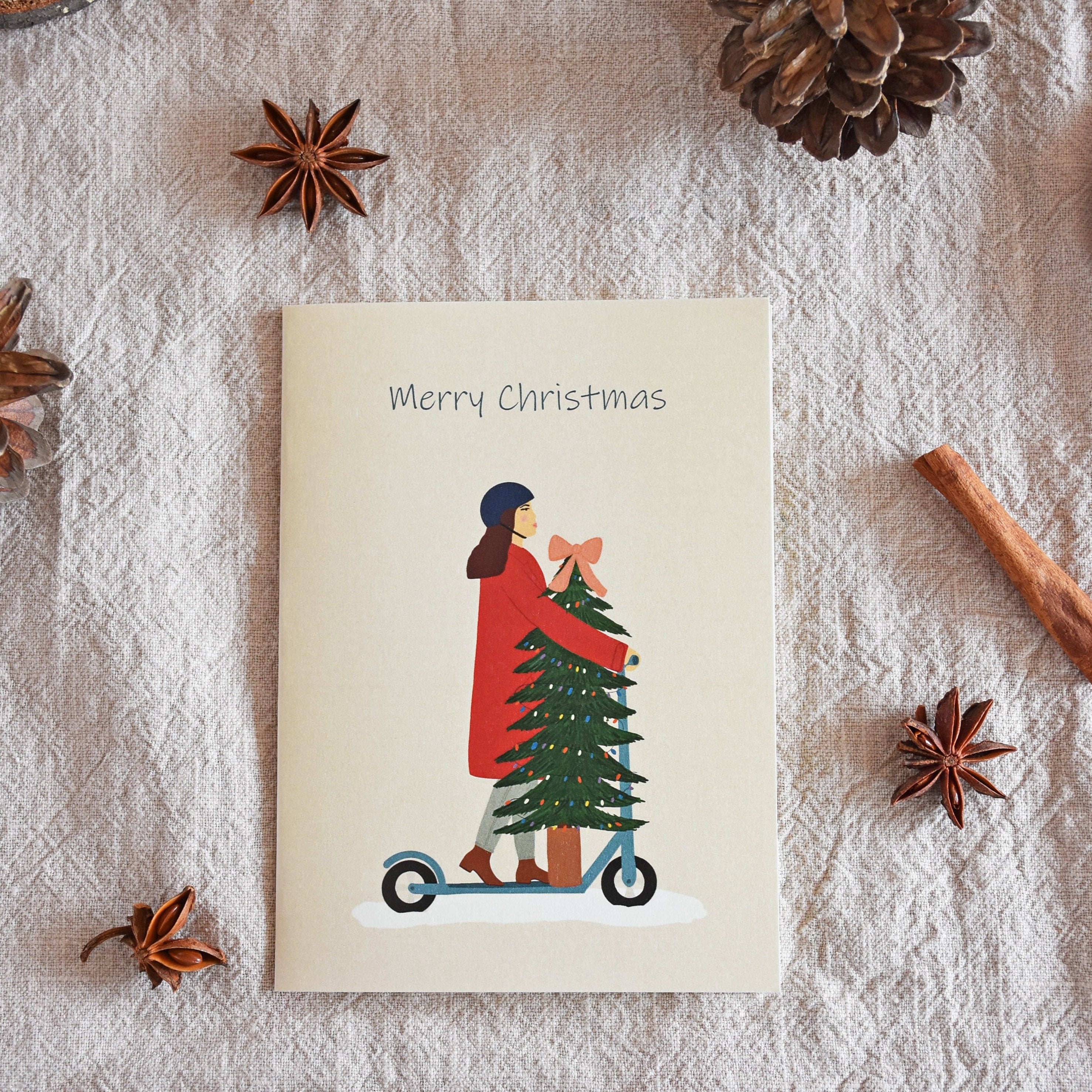 Christmas Greeting Card – Cozy Holiday Cheer