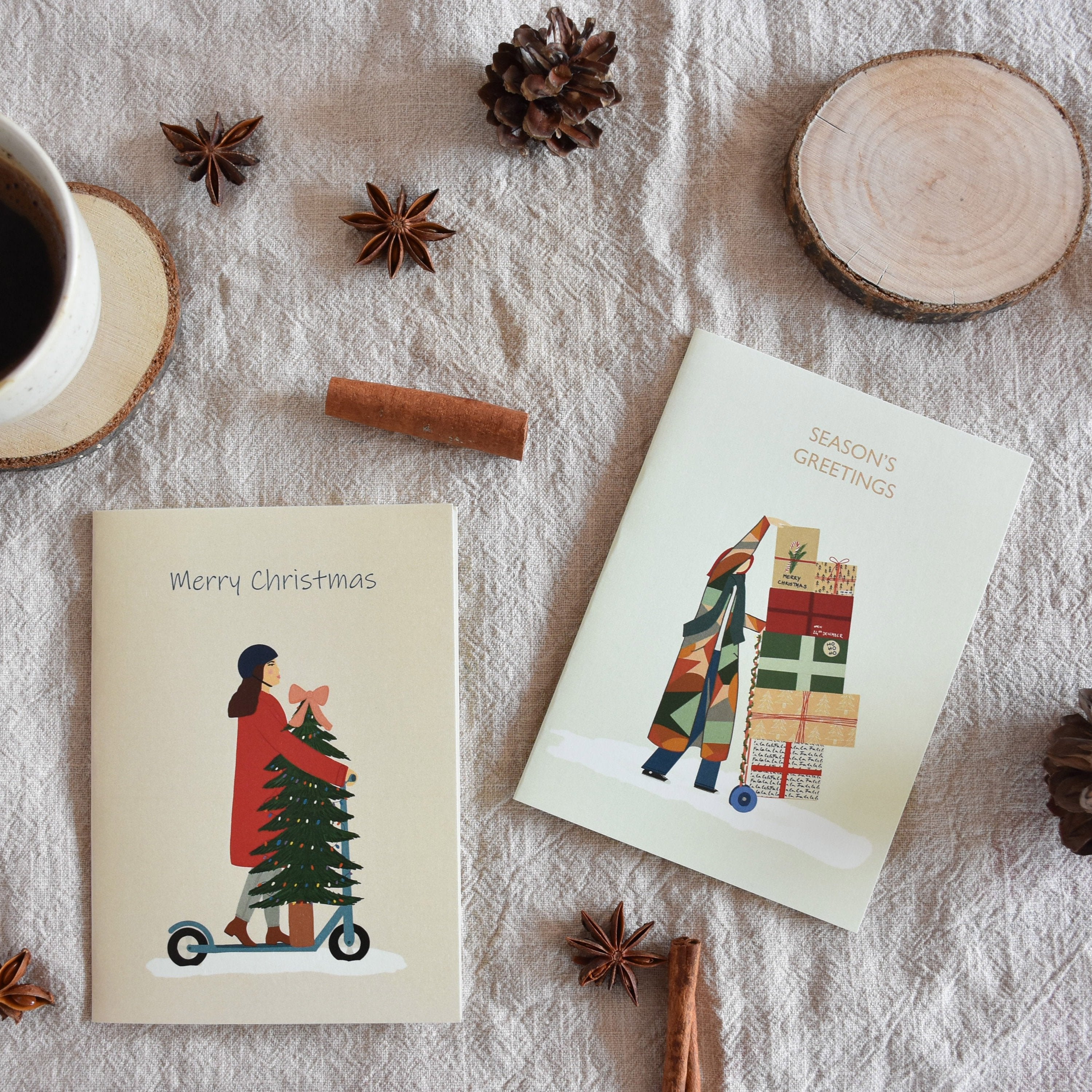 Christmas Greeting Card – Cozy Holiday Cheer