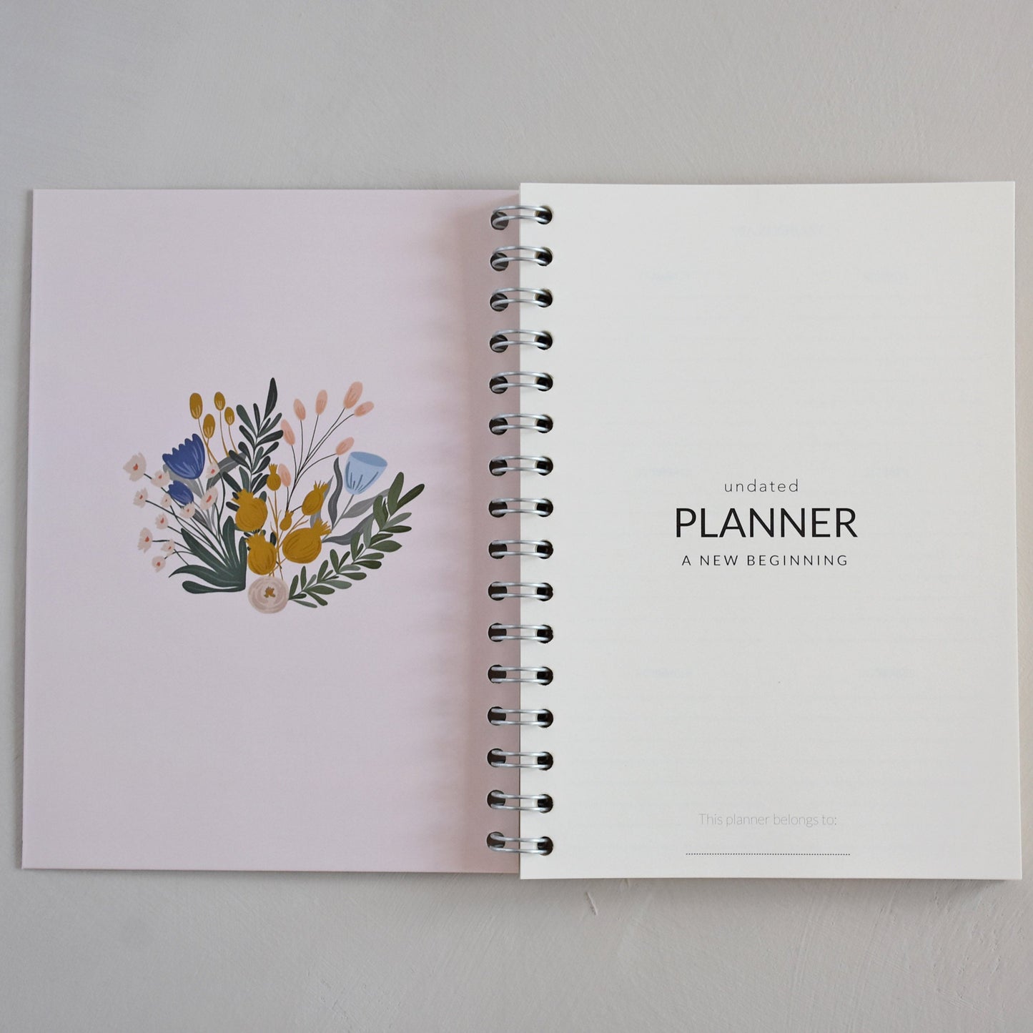 Planner - Floral