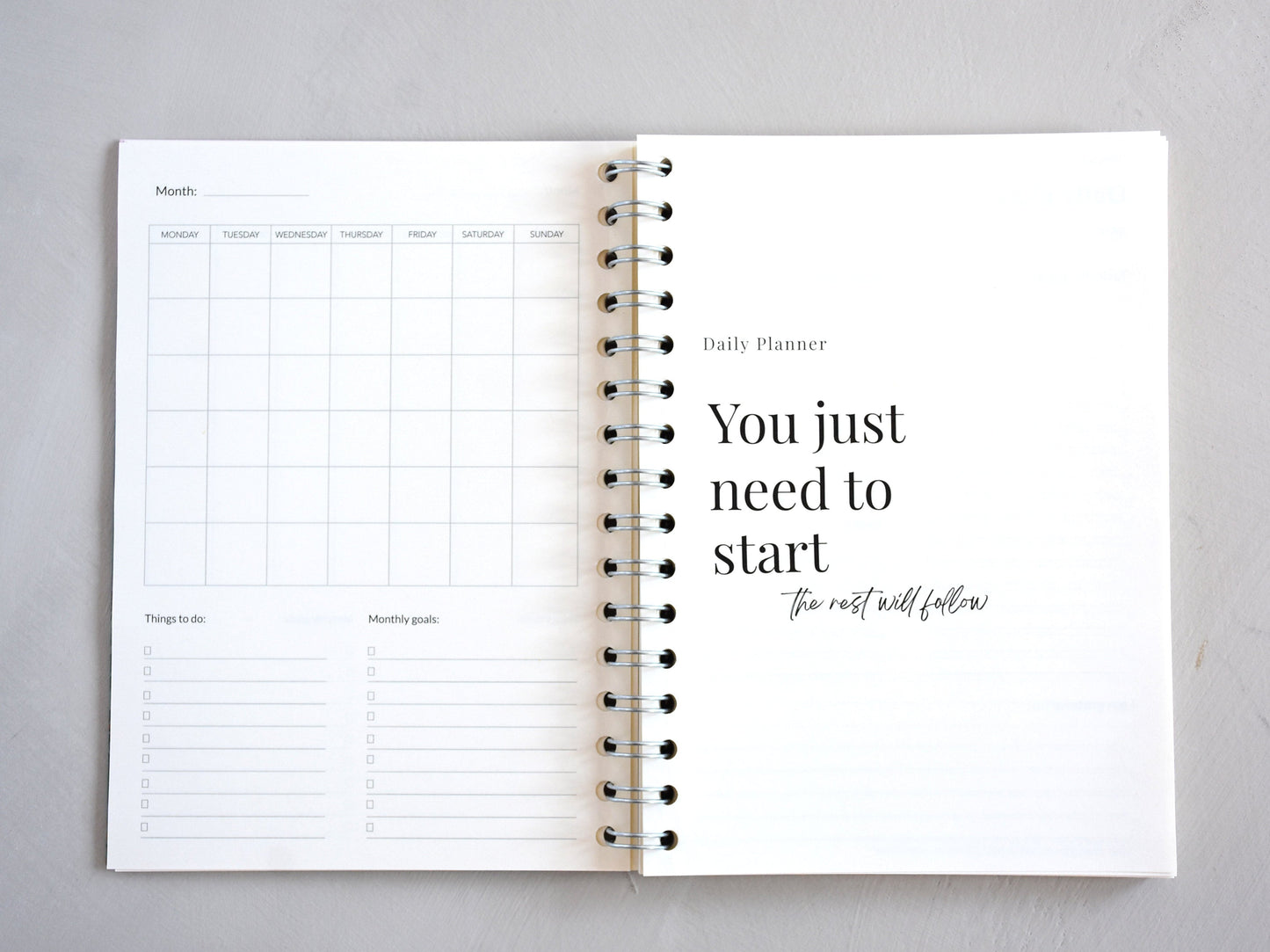 Planner - Floral
