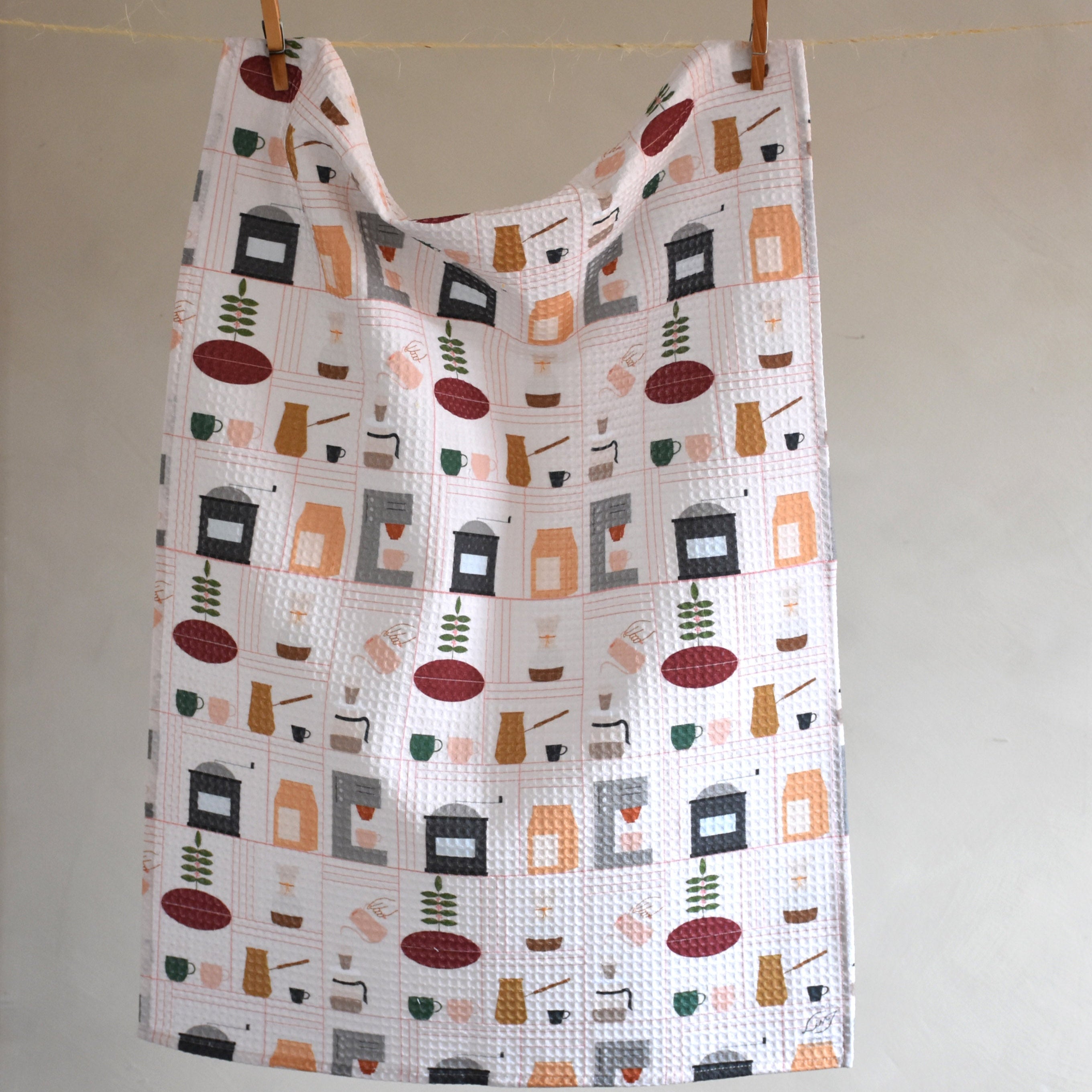 Kitchen towel - Coffee