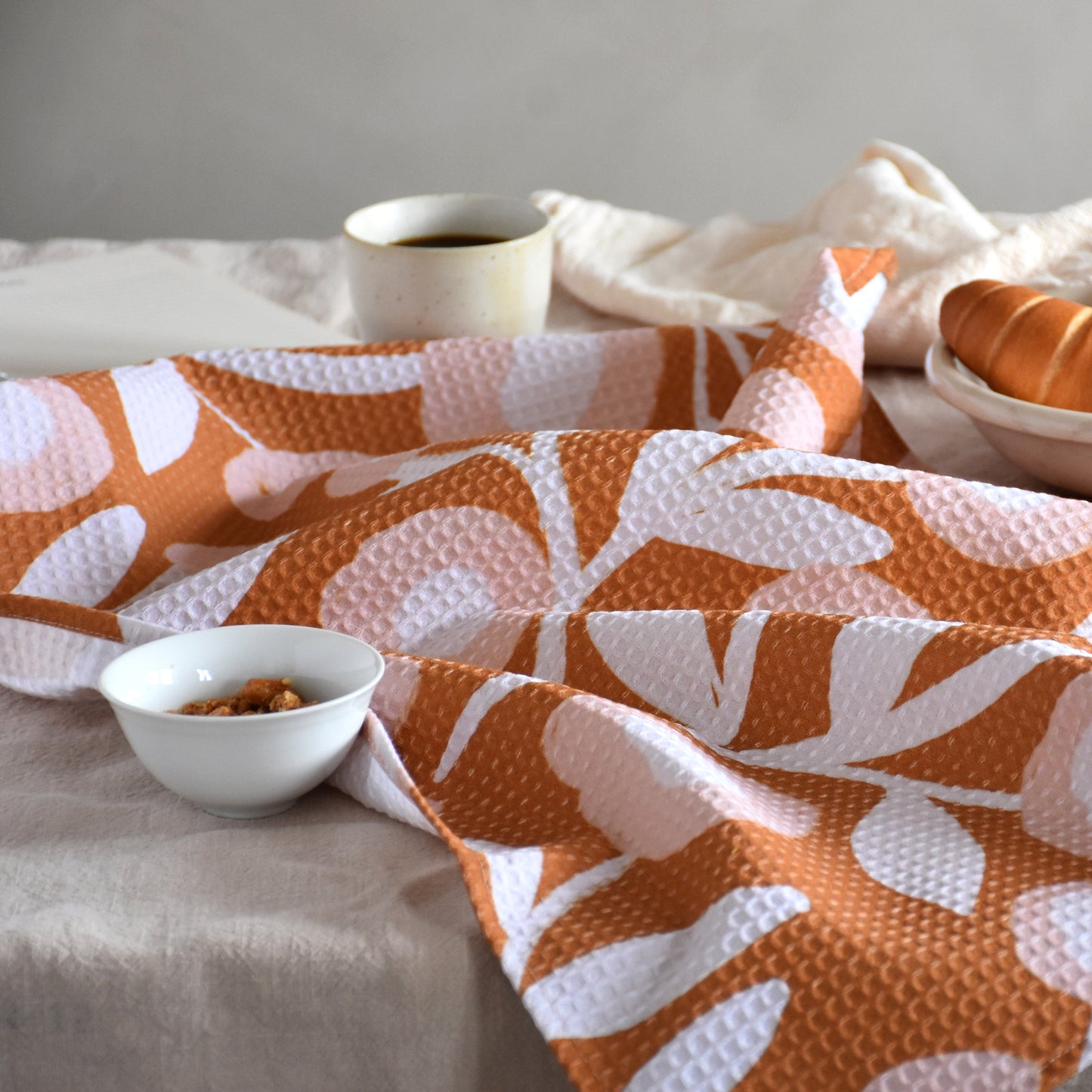Waffle towel - Daisy