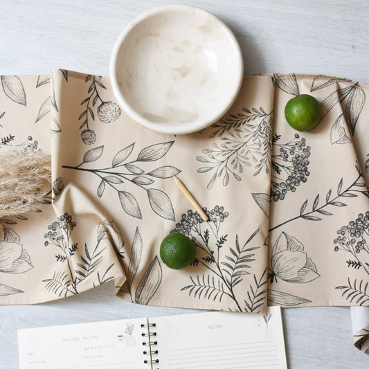 Table runner - Botany