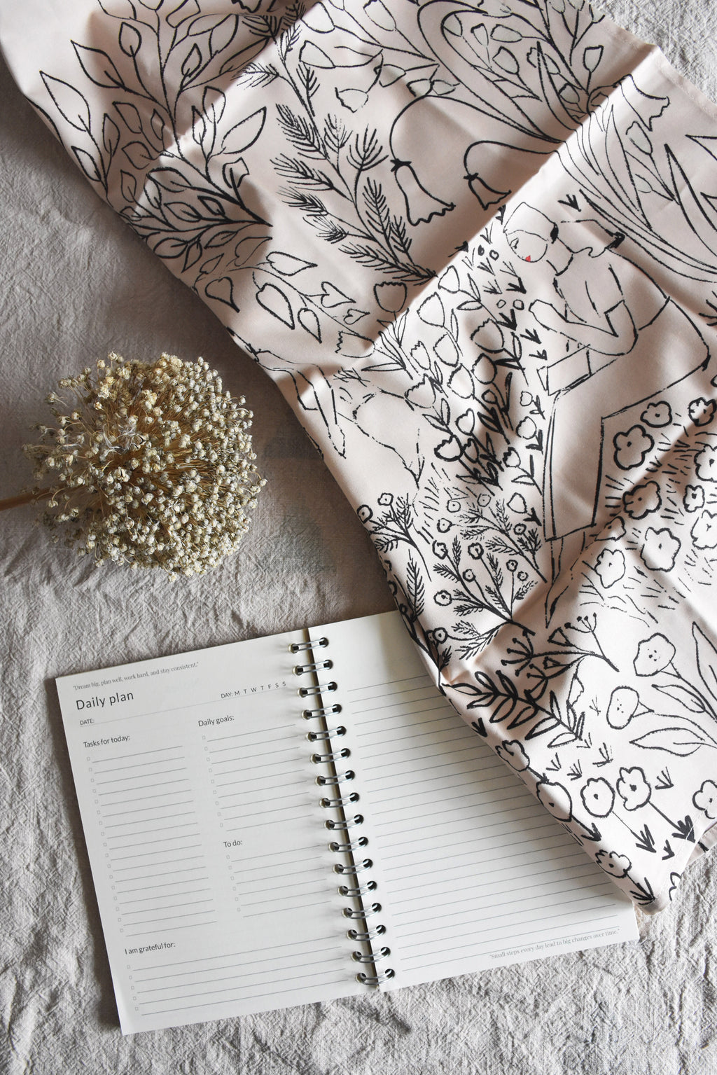 Kitchen towel- Meadow picnic