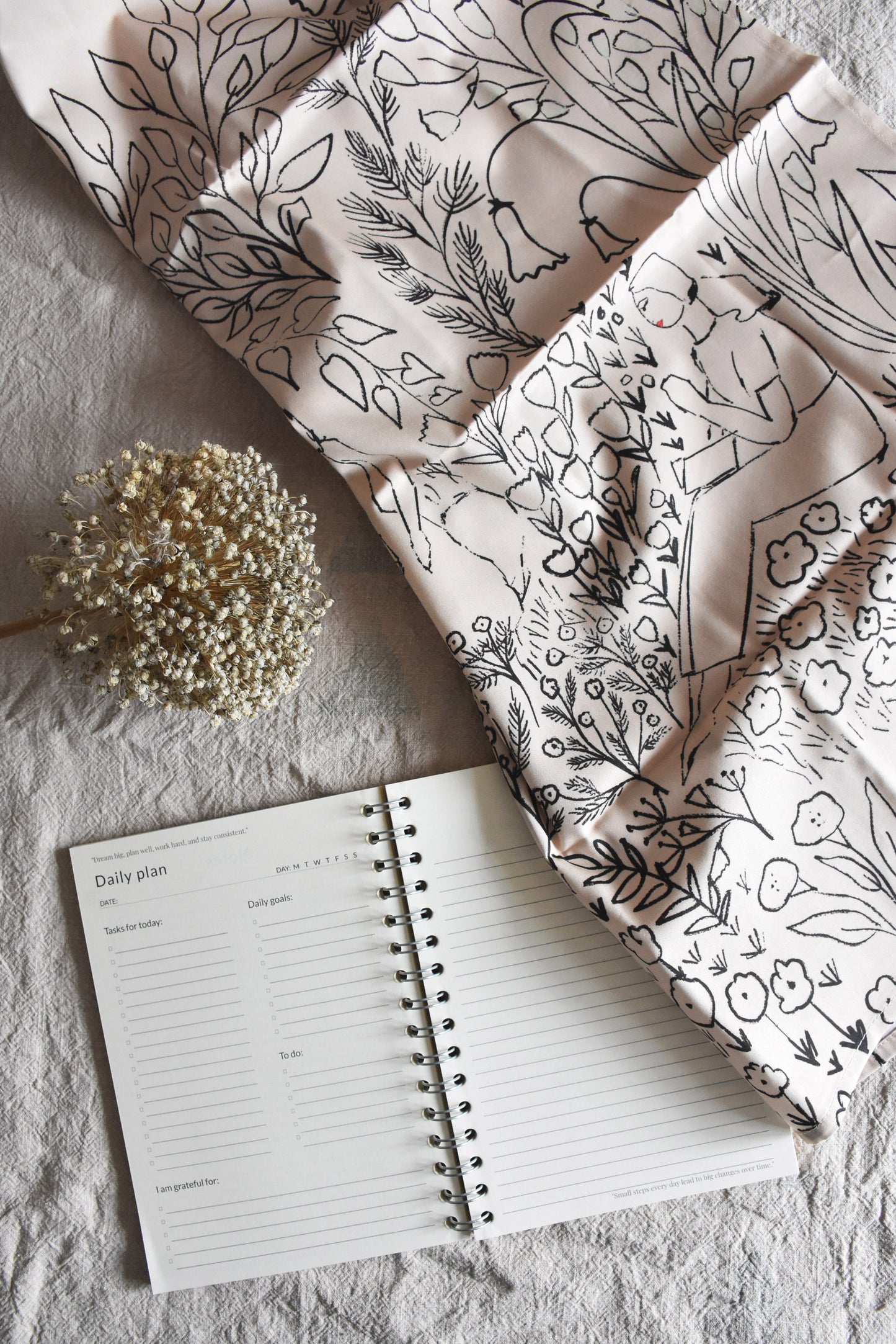 Kitchen towel- Meadow picnic