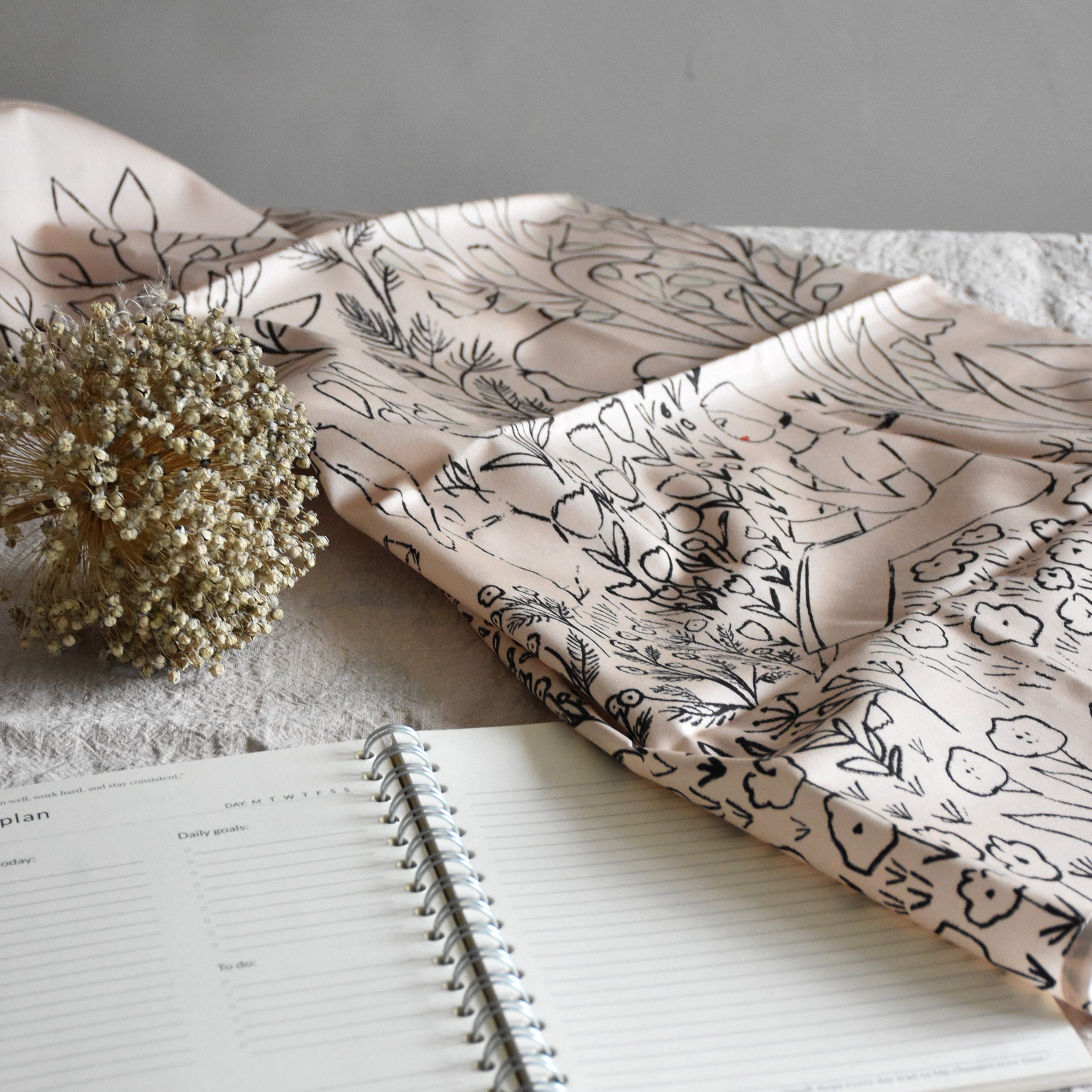 Kitchen towel- Meadow picnic