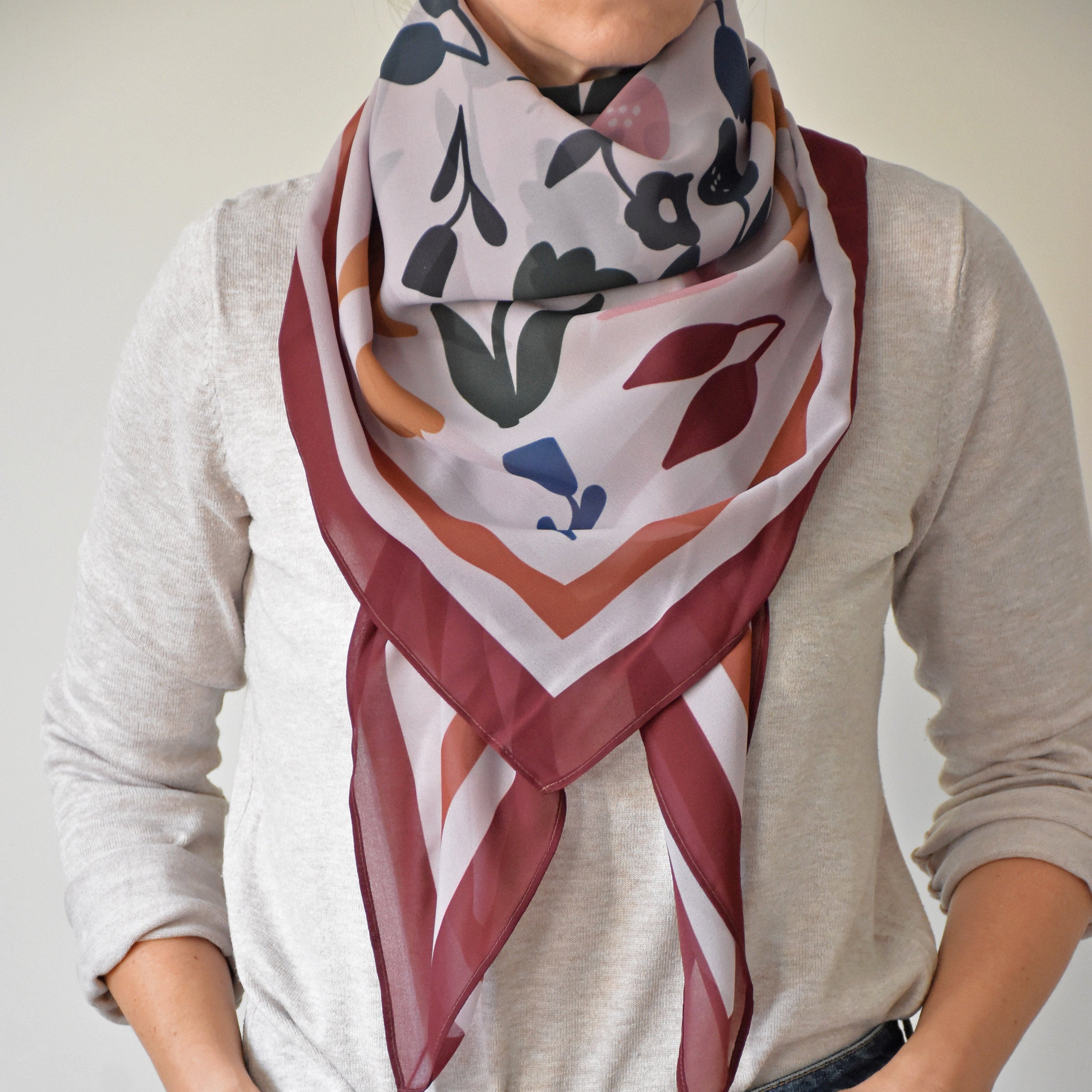 Playful Meadow Scarf