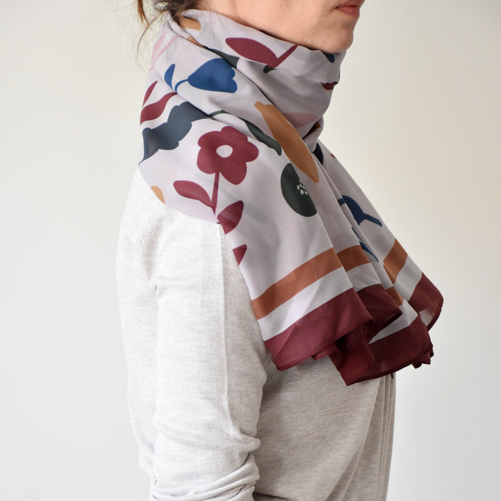 Playful Meadow Scarf