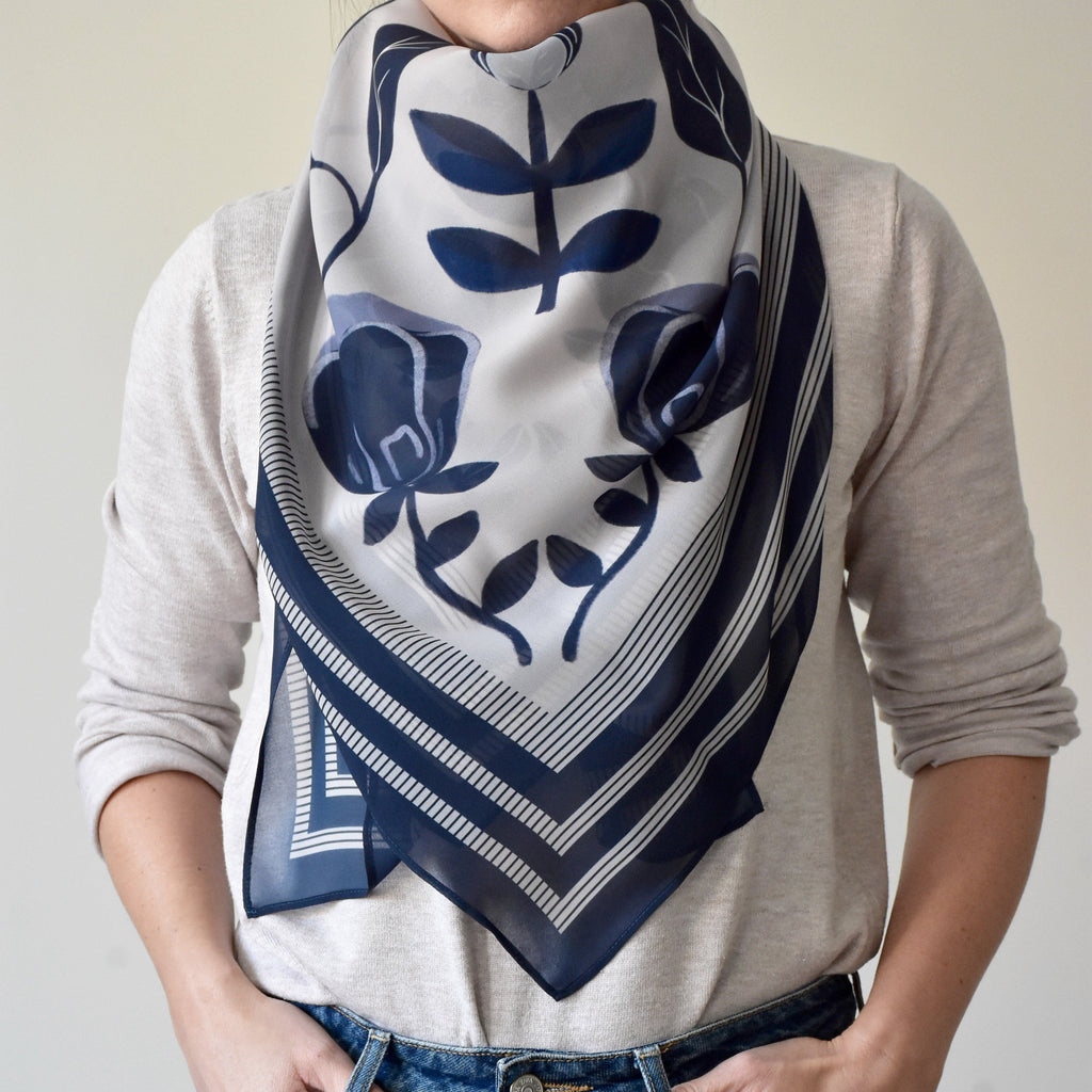 Midnight Garden Scarf