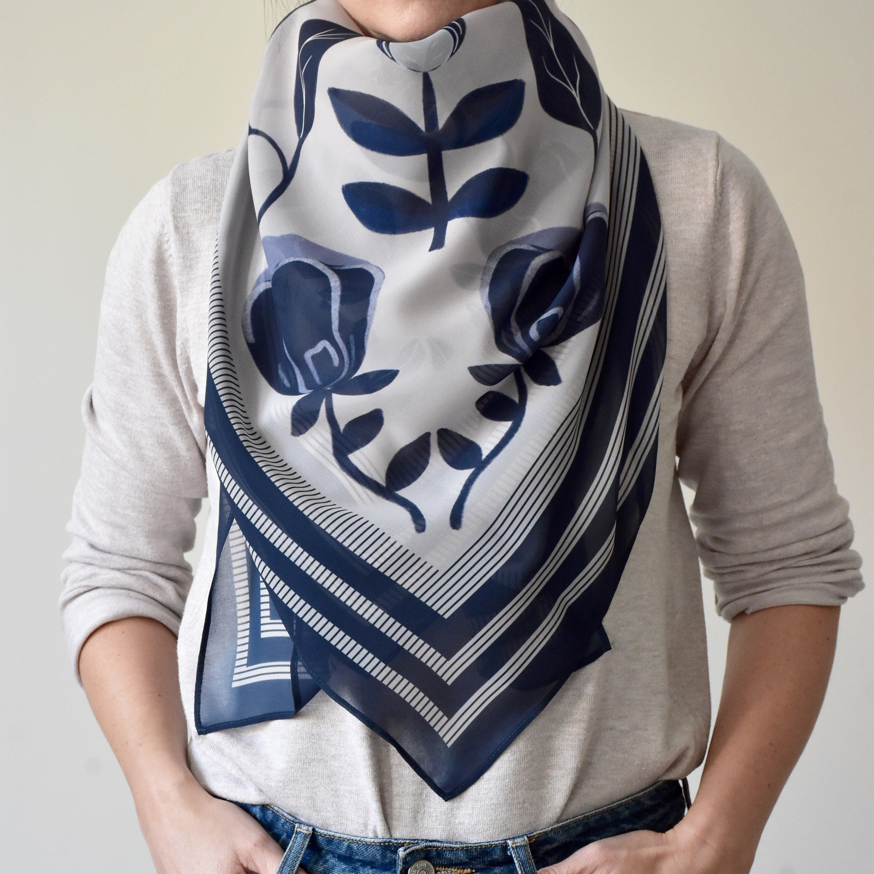 Midnight Garden Scarf