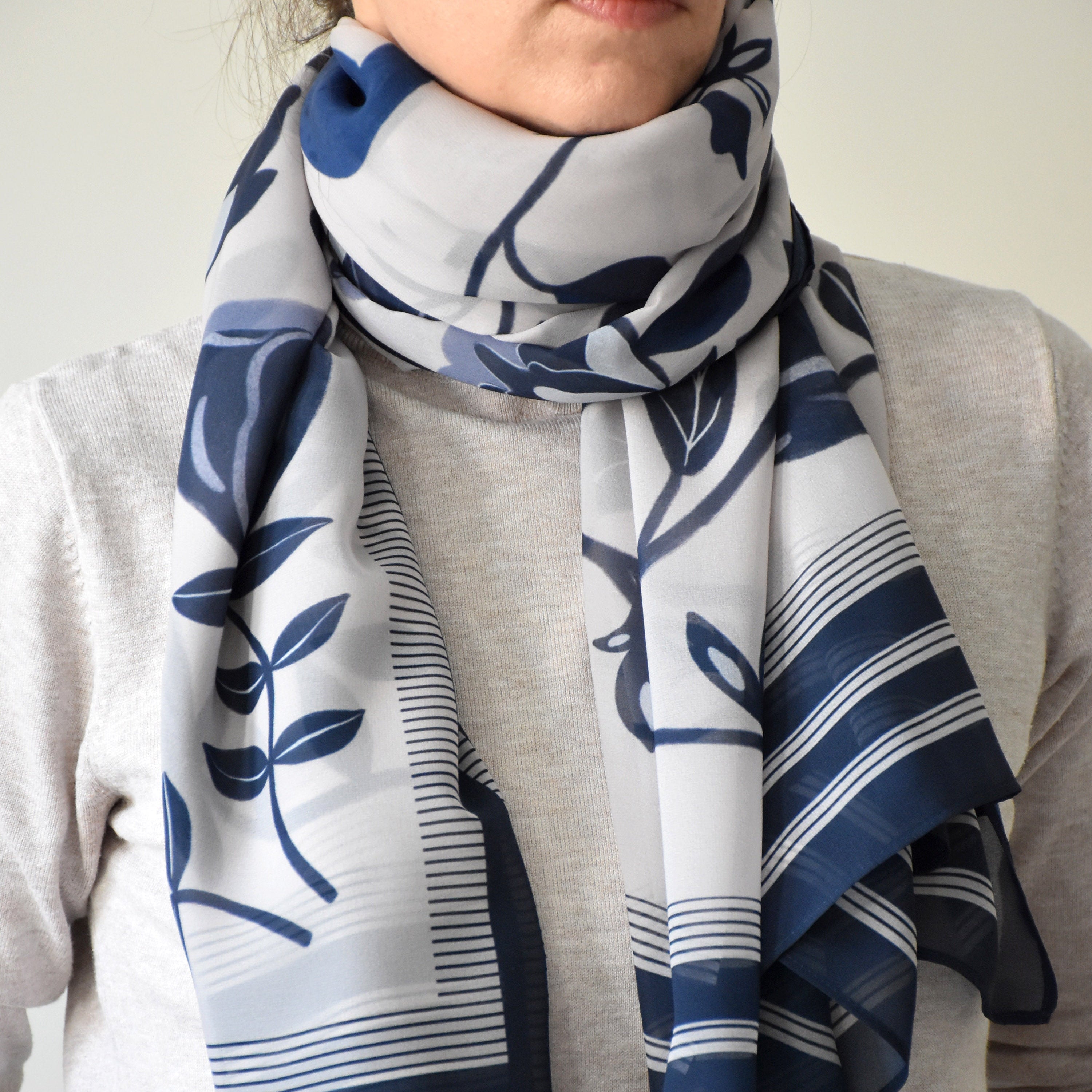 Midnight Garden Scarf