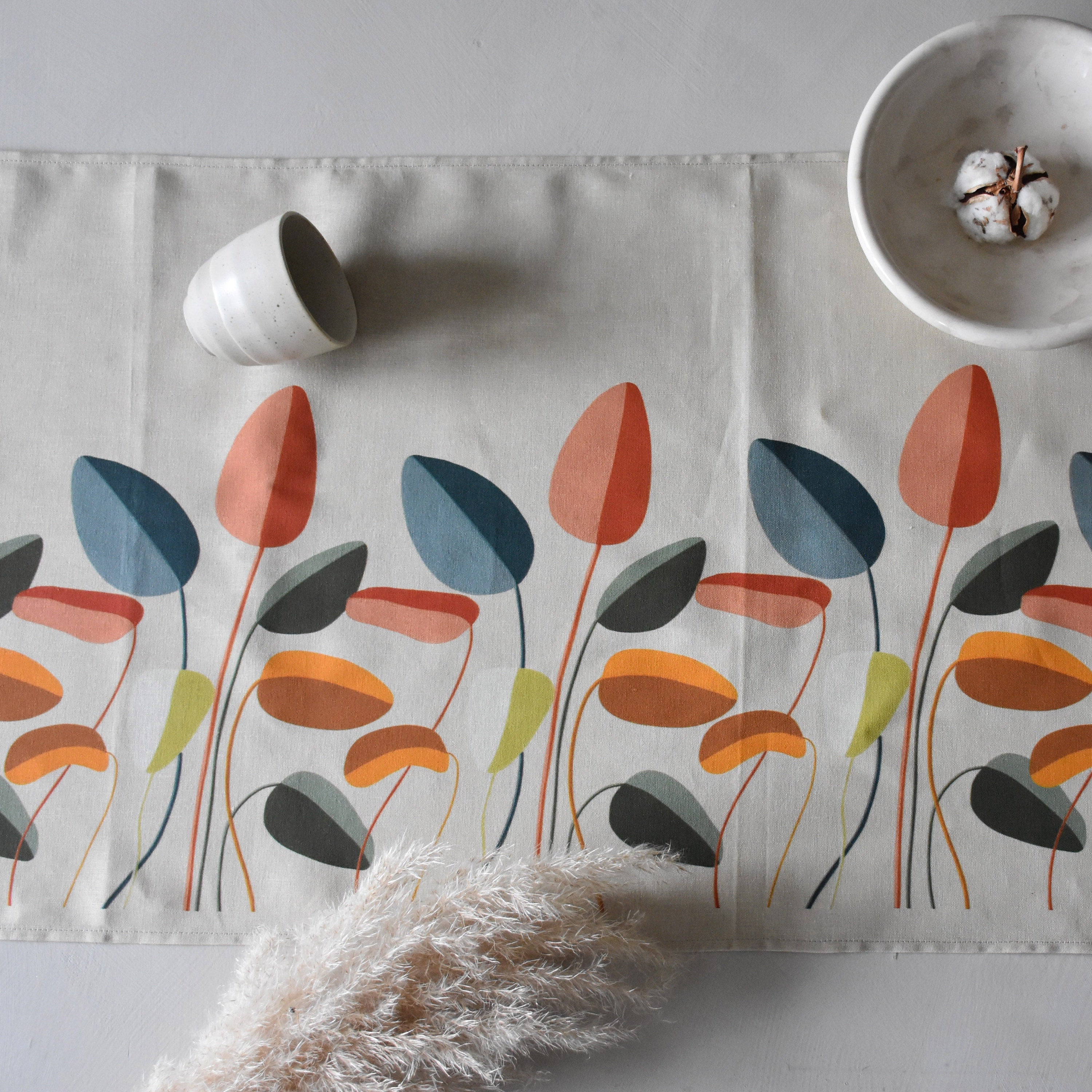 Table runner - Plants