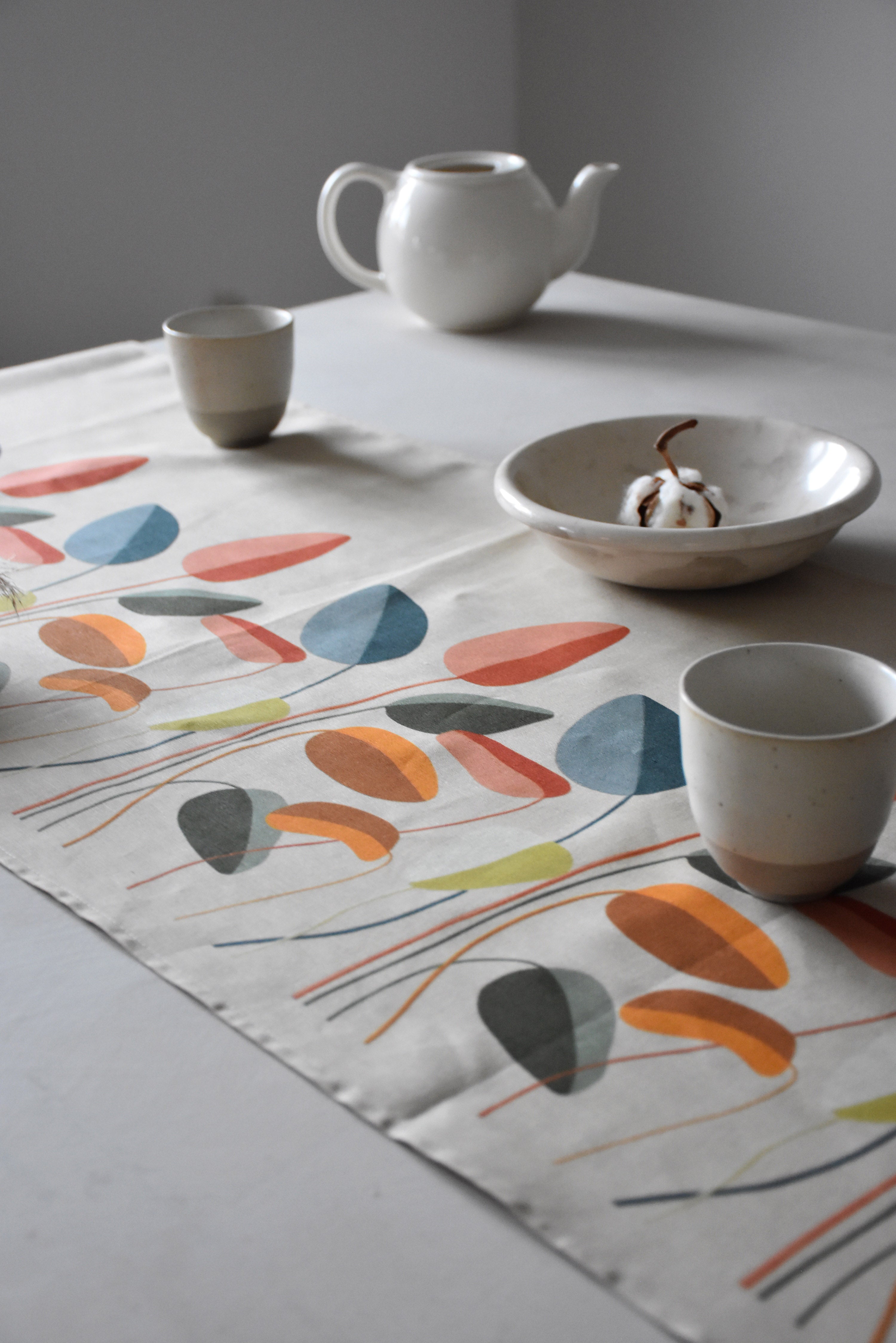 Table runner - Plants