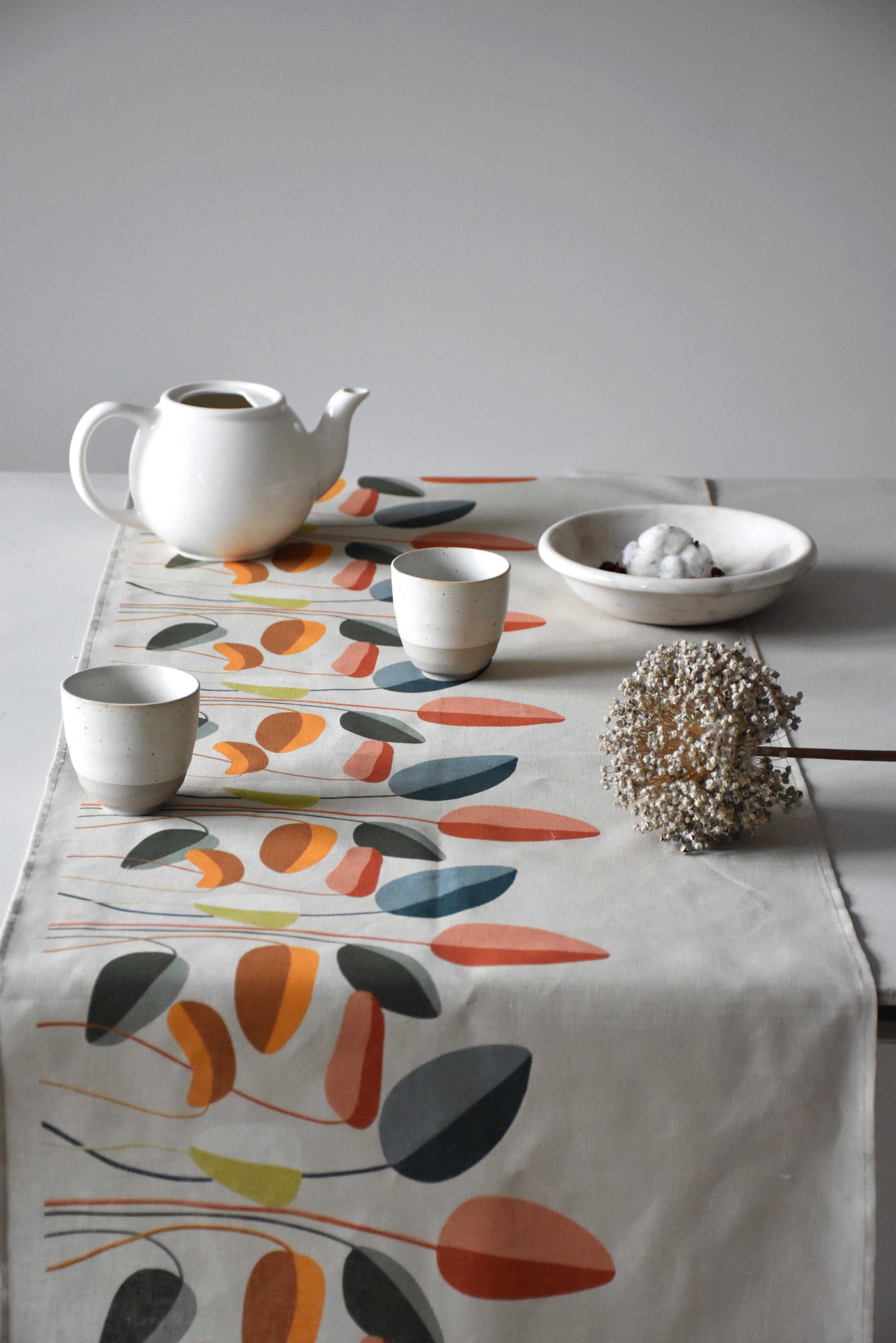 Table runner - Plants