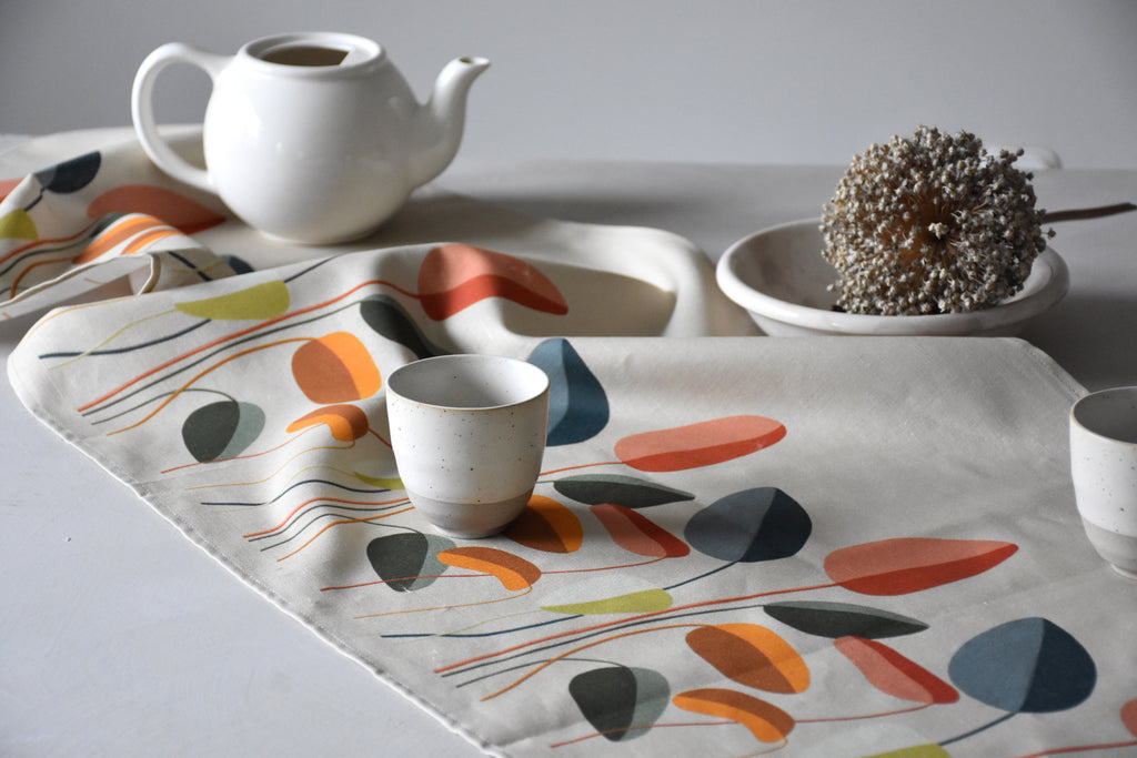 Table runner - Plants