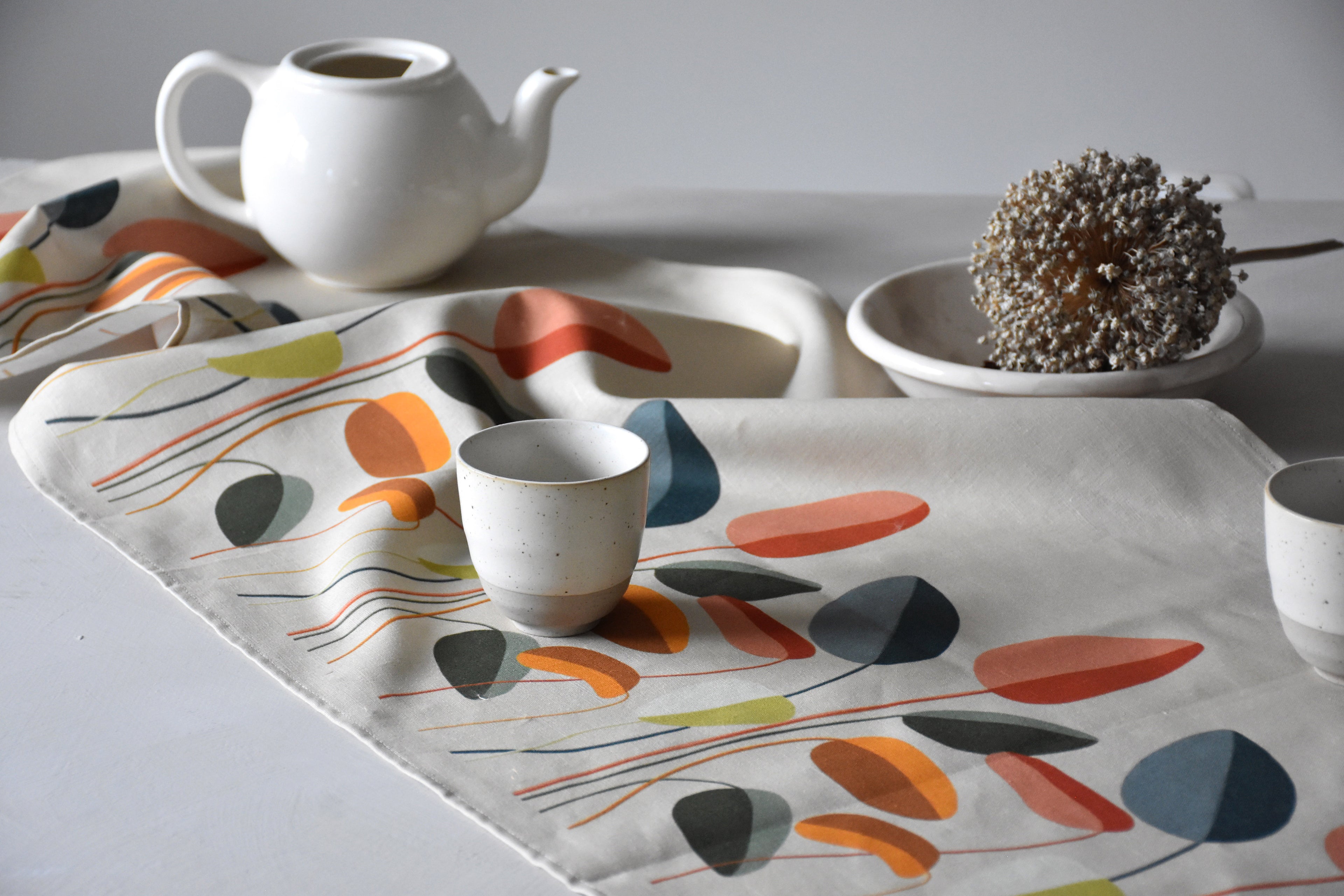 Table runner - Plants