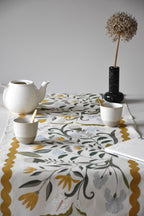 Table runner - Irises