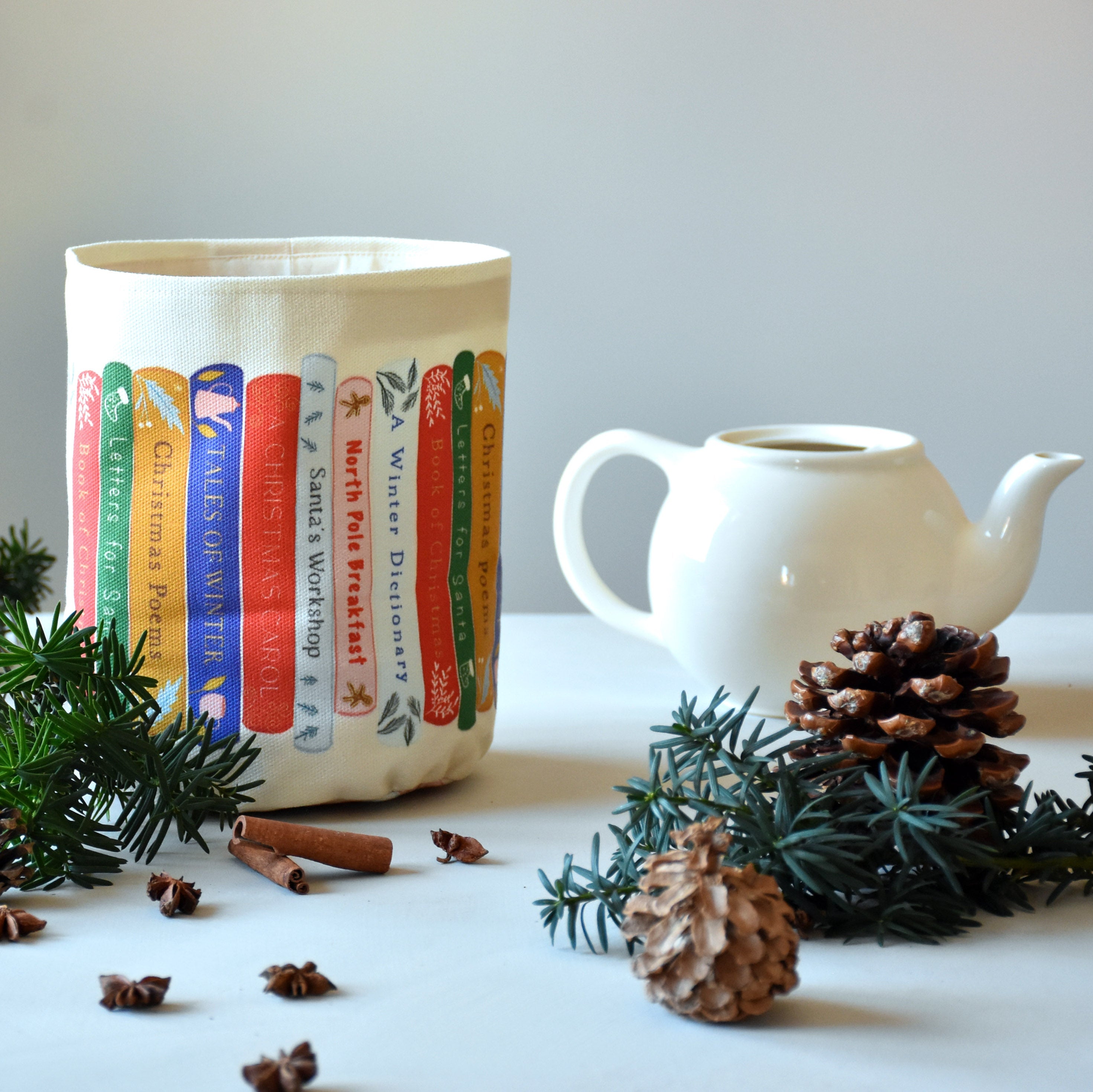 Storage basket -  Christmas Books