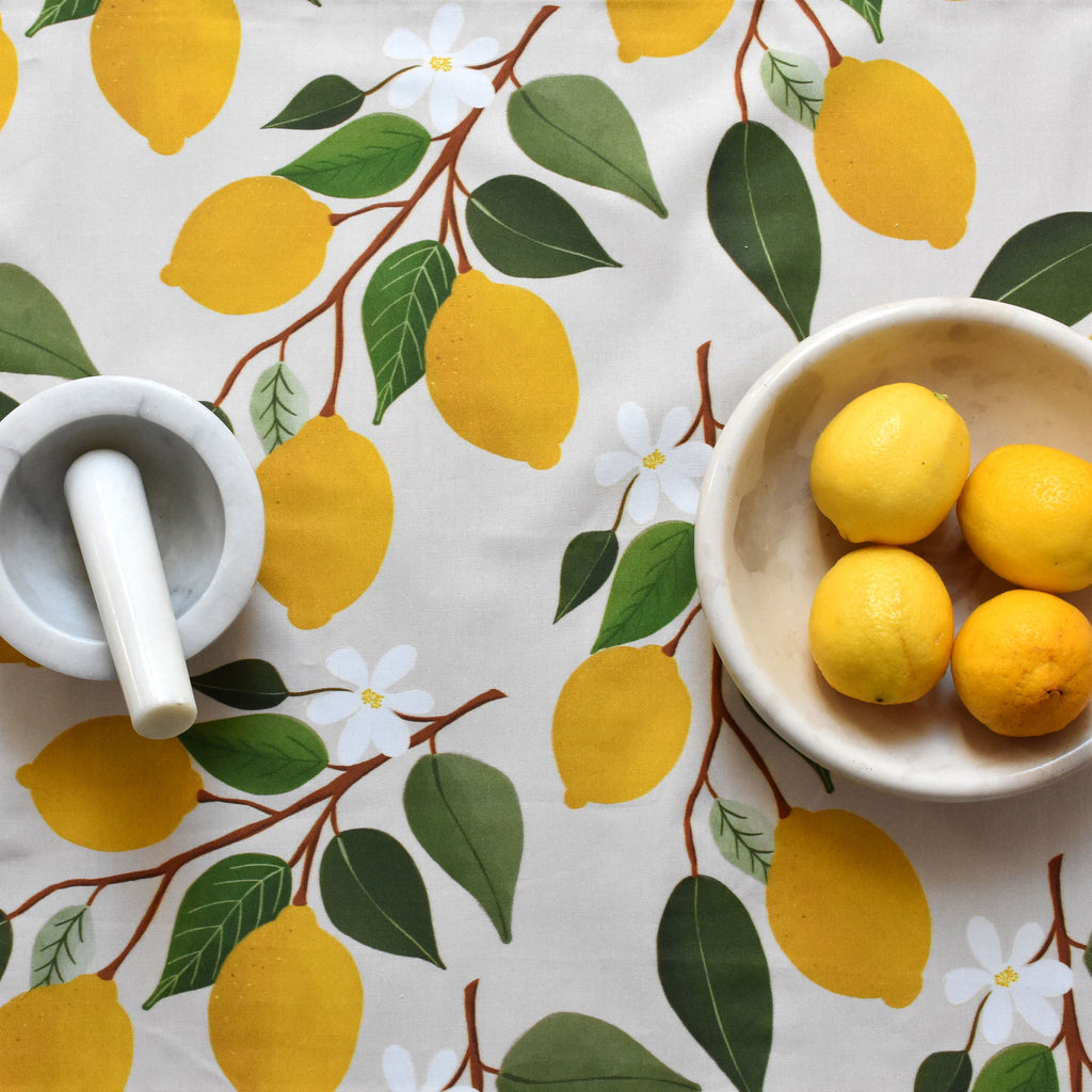 Table runner - Lemons