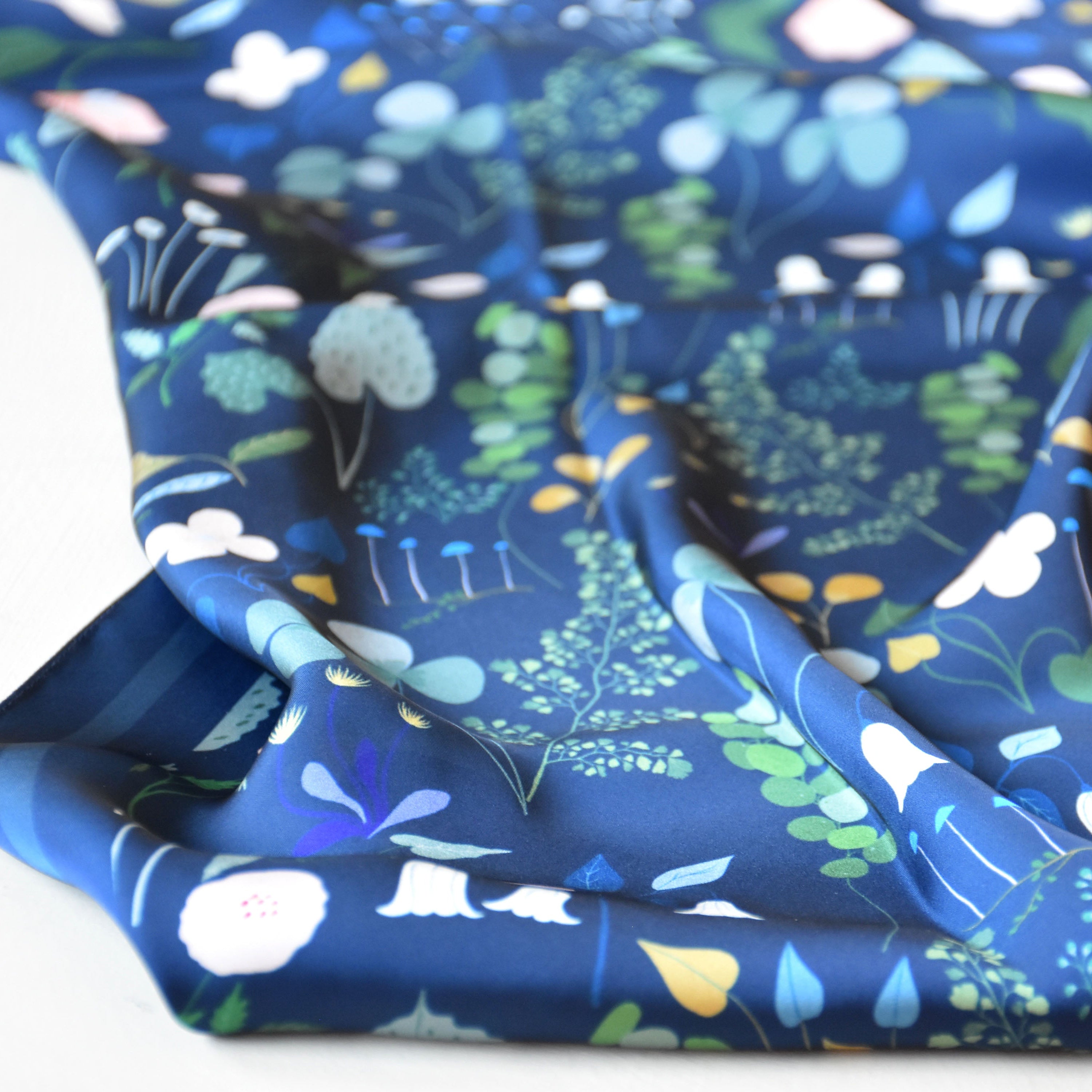 Leaves and flowers Scarf