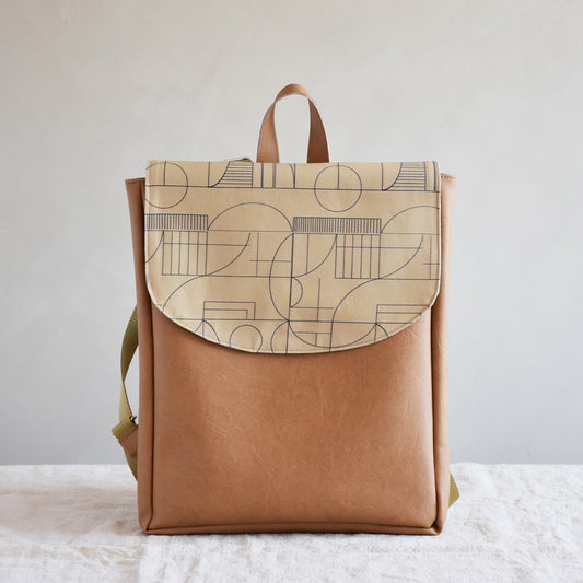 Mocca Backpack - Geometric