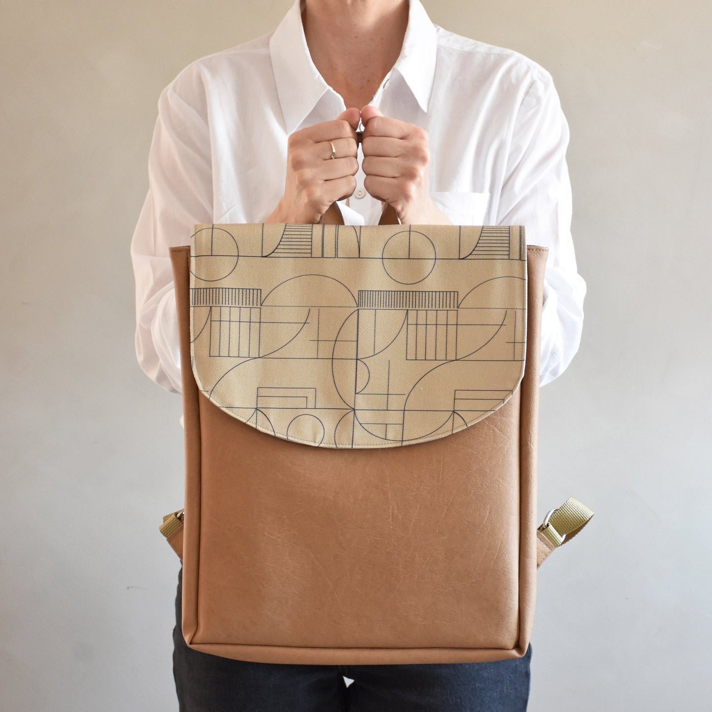 Mocca Backpack - Geometric