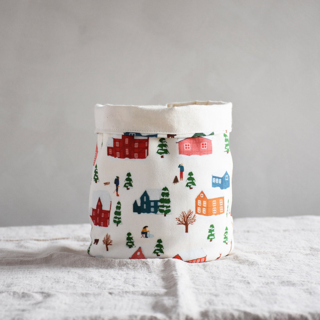 Storage basket - Winter village