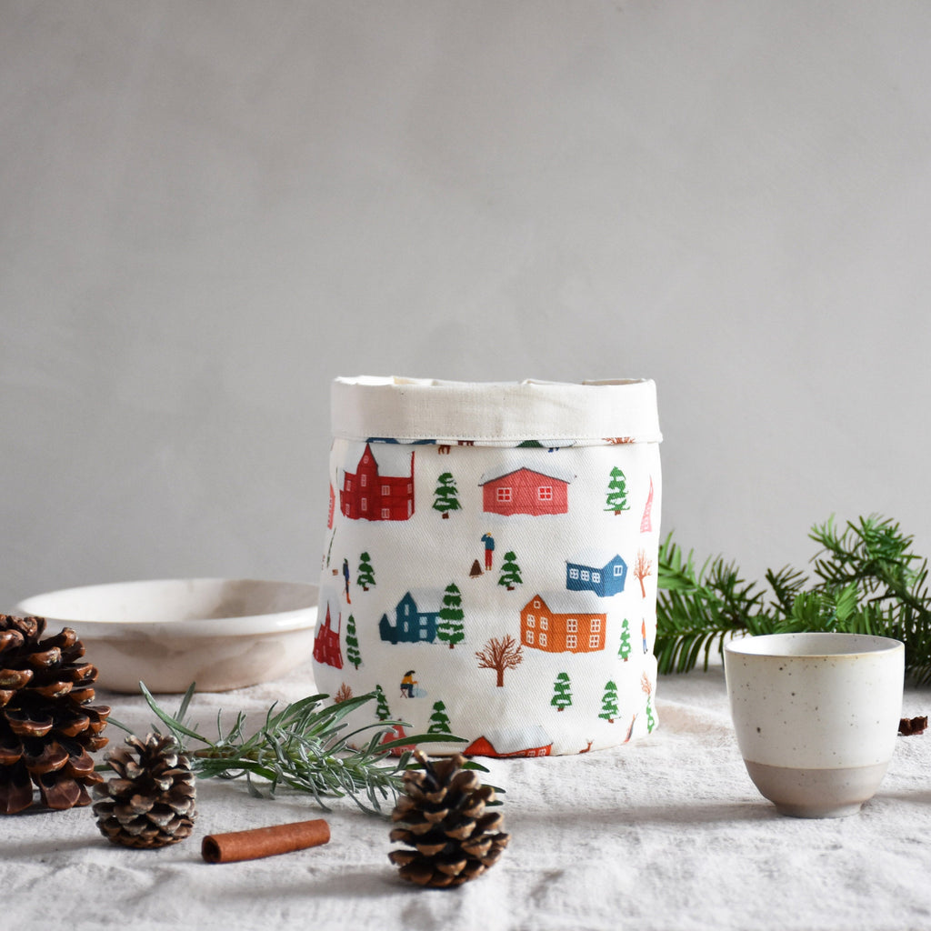 Storage basket - Winter village