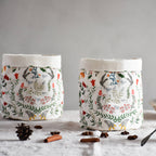 Storage basket -  Botanical Christmas