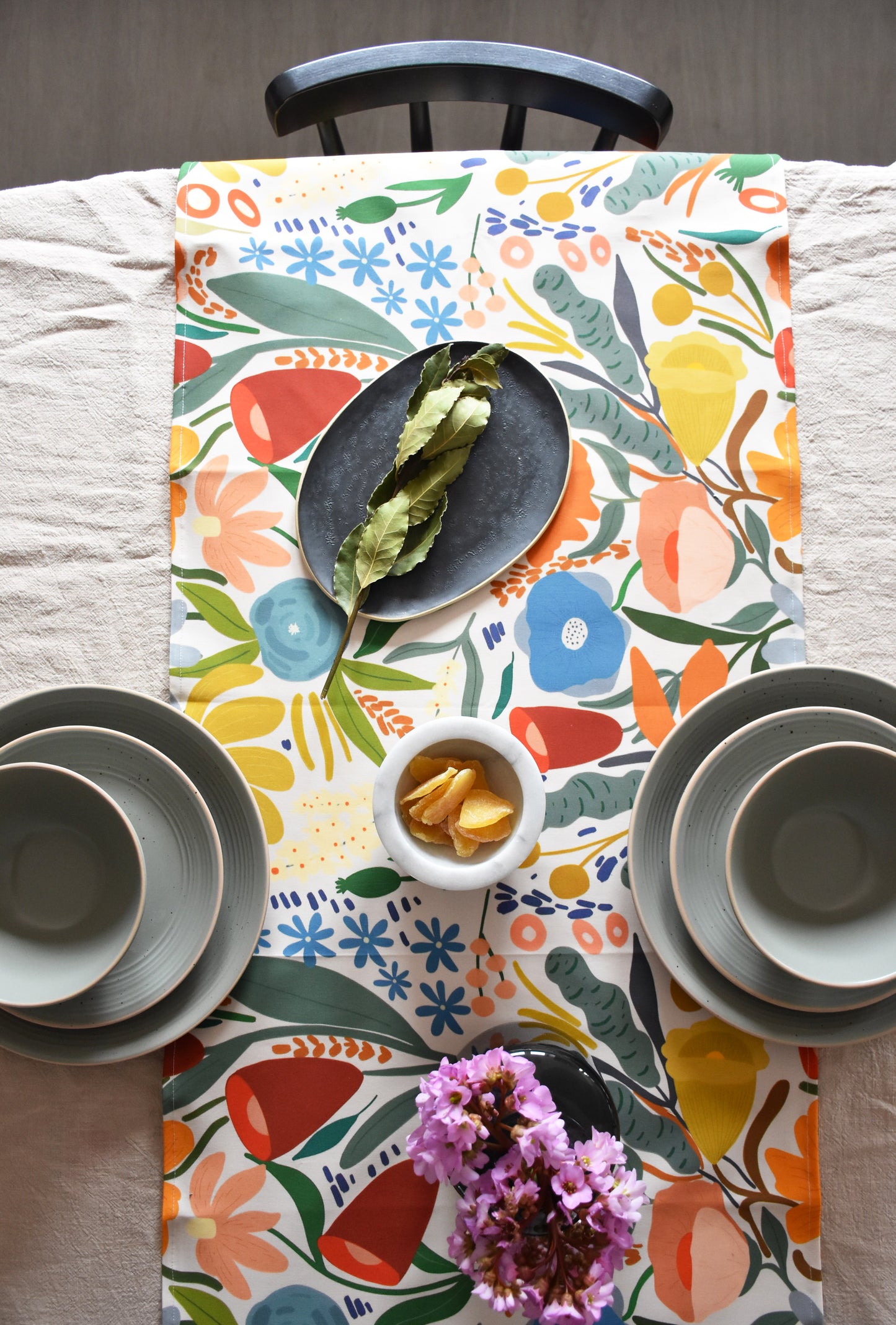 Table runner - Wildflowers