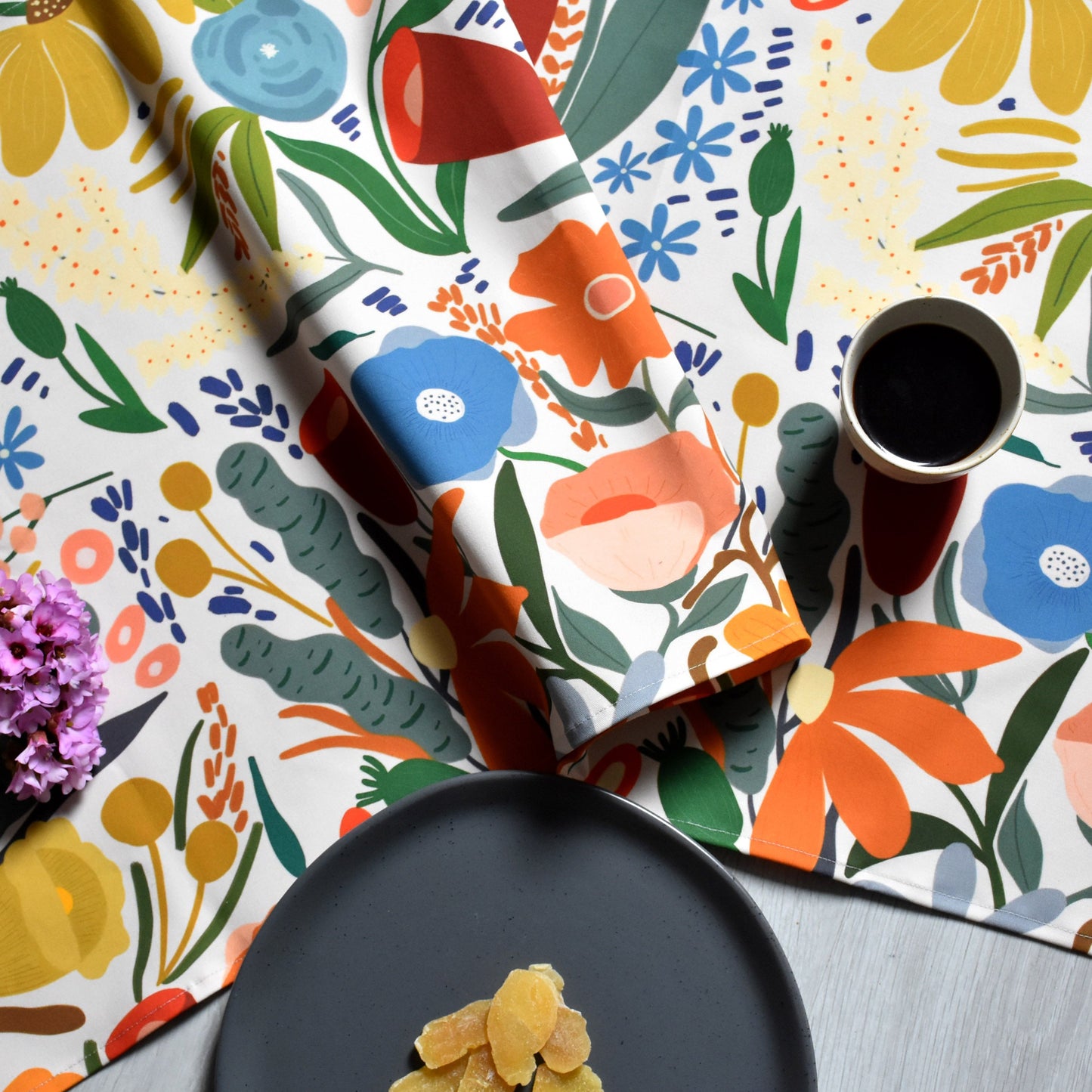 Table runner - Wildflowers