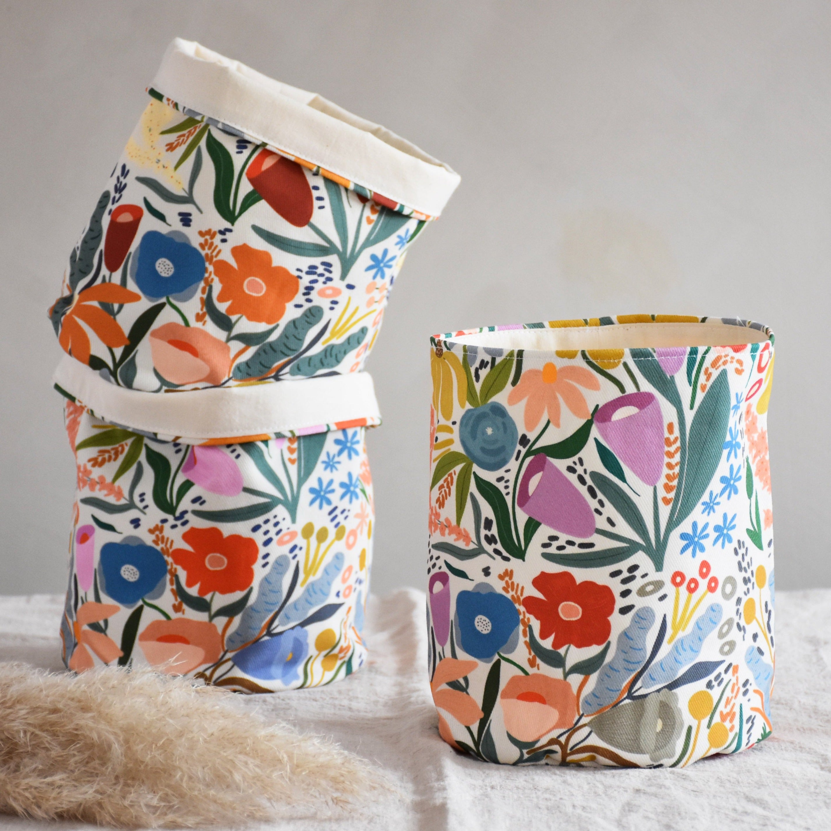 Storage basket  - Wildflowers