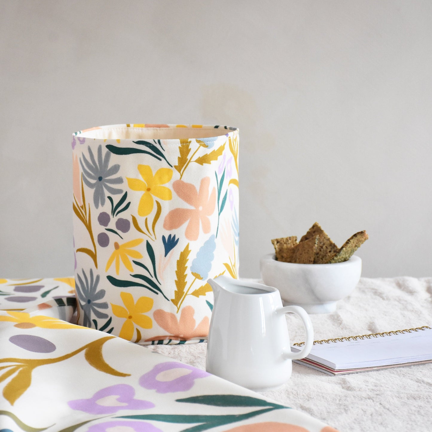Storage basket - Meadow flowers