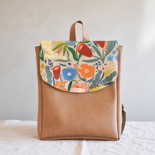 Mocca Backpack - Wildflowers