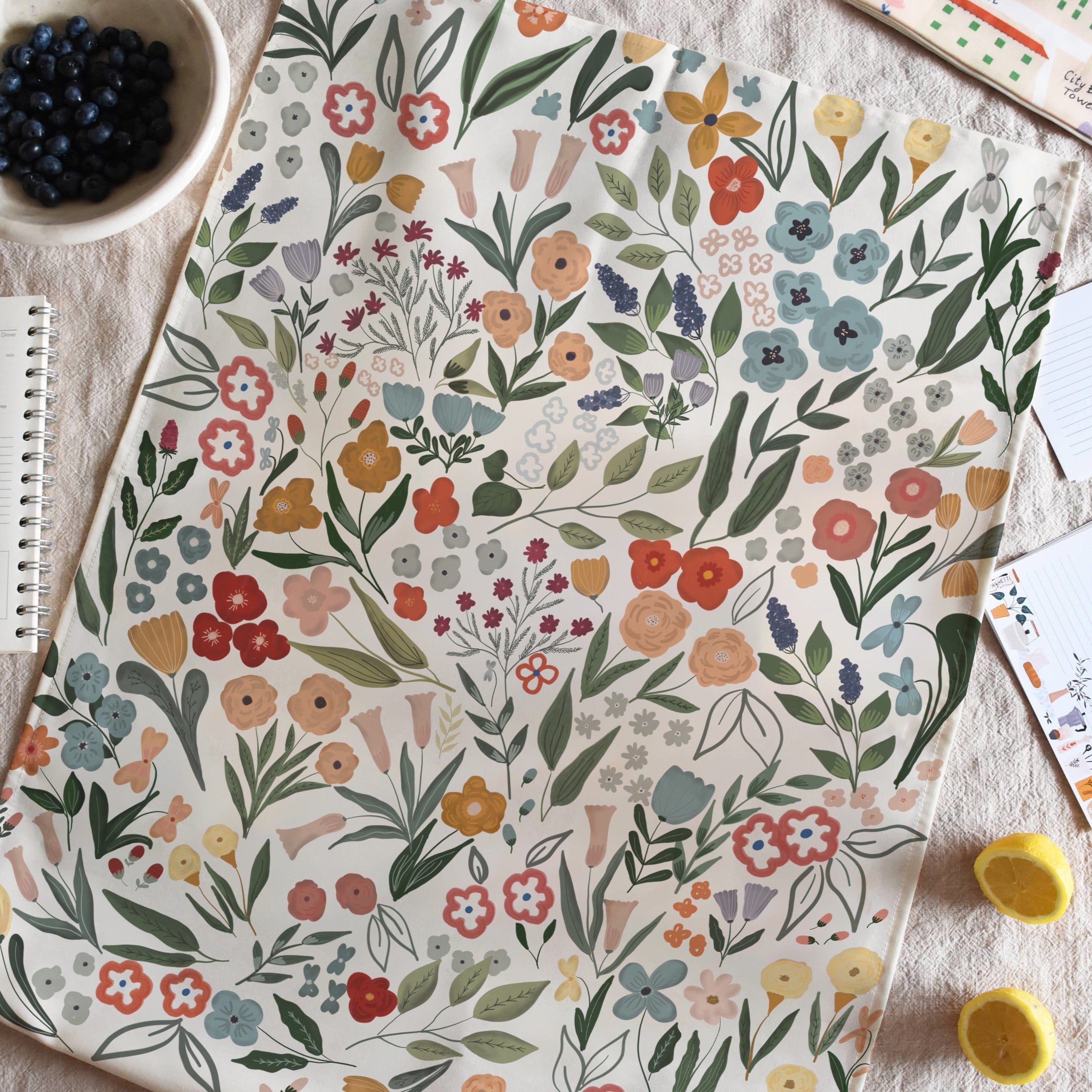 Kitchen towel - Floral