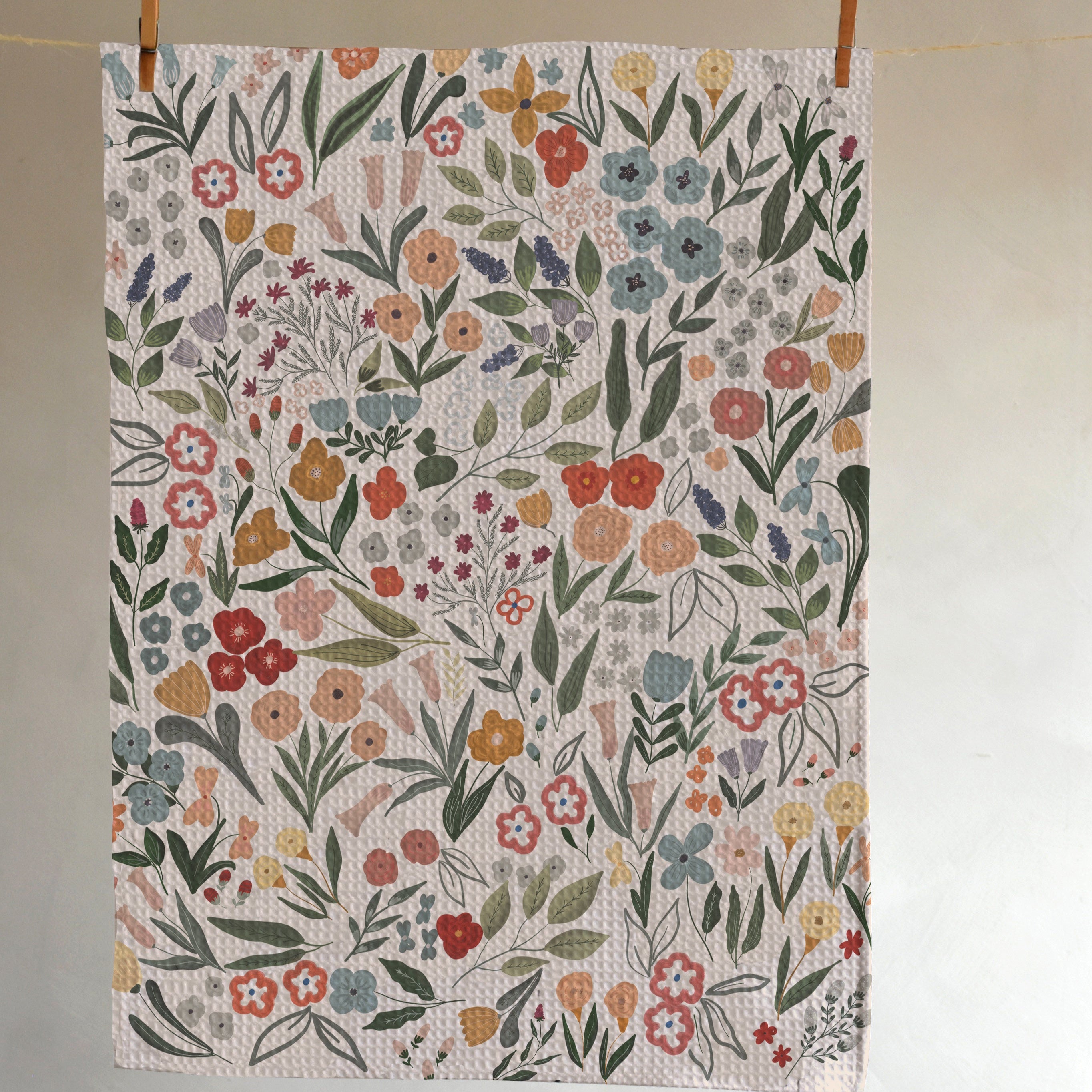 Kitchen towel - Floral