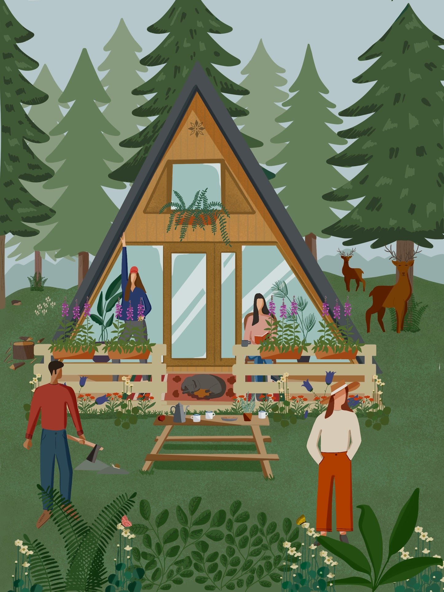 House in the woods