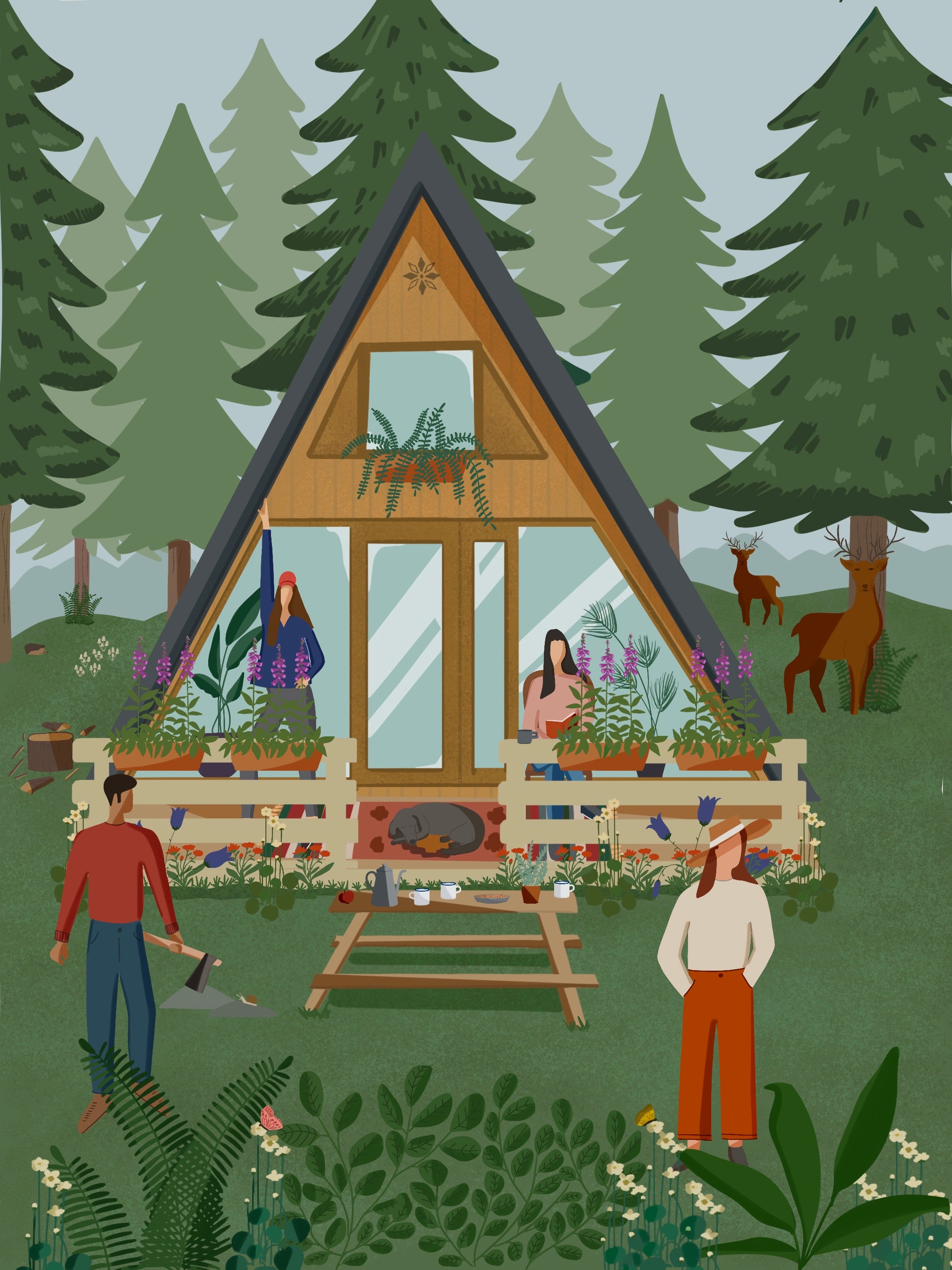 House in the woods