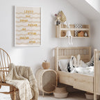 Personalizirani dječji art print - Val no.5